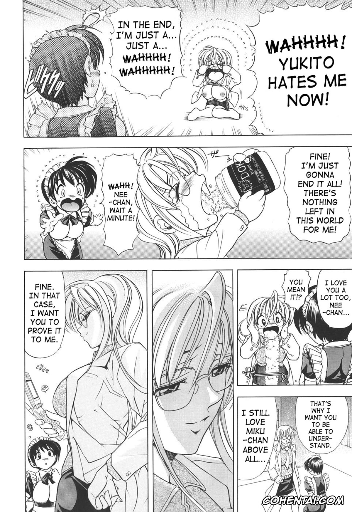 Manga xxx, Tankoubon xxx, Copipe! – Copy Paste, pagina 166