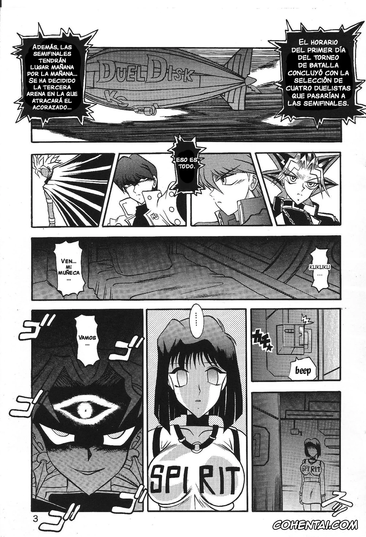 Yu-Gi-Oh! hentai, Marik Ishtar hentai, Tea Gardner | Anzu Mazaki hentai, Yugi Mutou hentai, Dark Ceremony Edition (Yu-Gi-Oh!), pagina 3