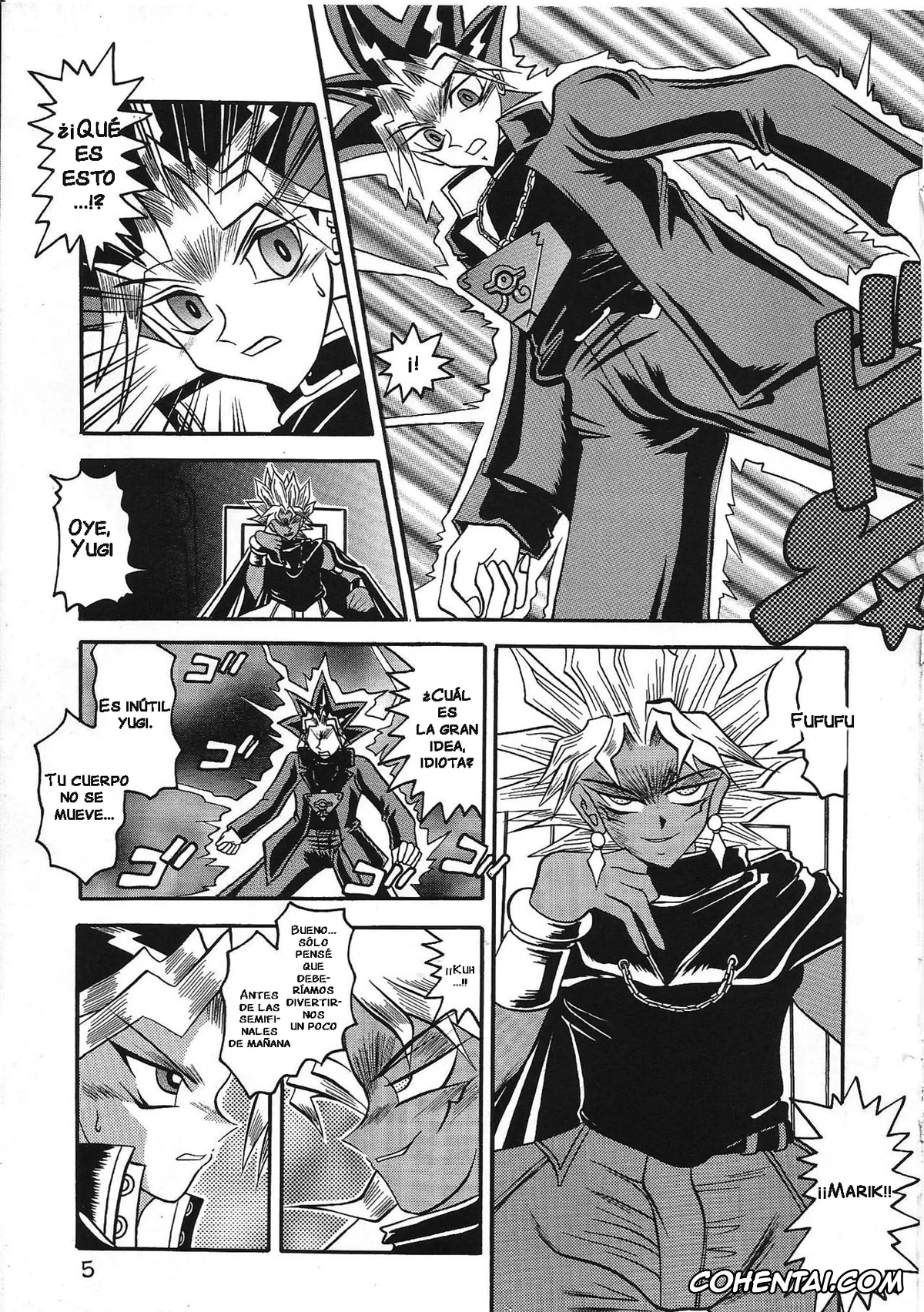 Yu-Gi-Oh! porno, Marik Ishtar porno, Tea Gardner | Anzu Mazaki porno, Yugi Mutou porno, Dark Ceremony Edition (Yu-Gi-Oh!), pagina 5