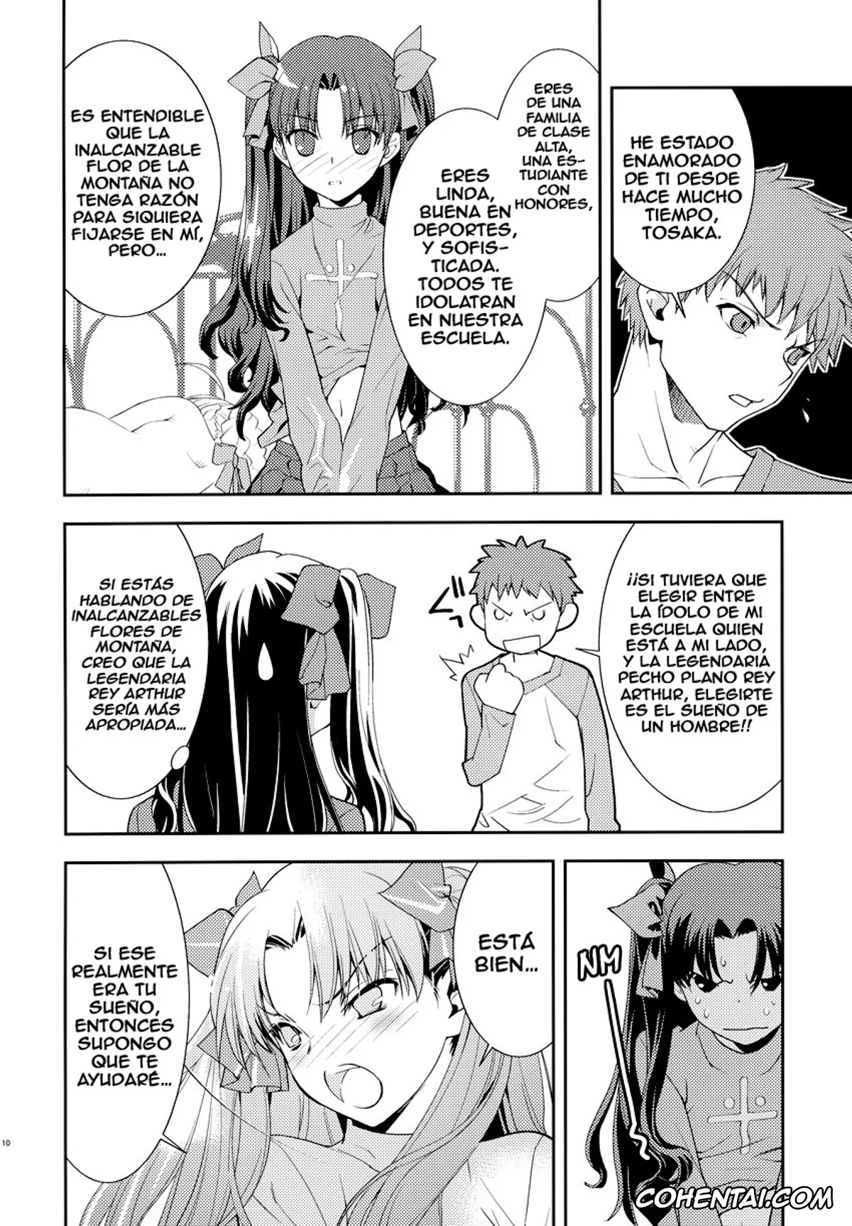 Fate/stay night porno, Rin Tosaka porno, Shirou Emiya porno, Claim (Fate/stay night), pagina 11