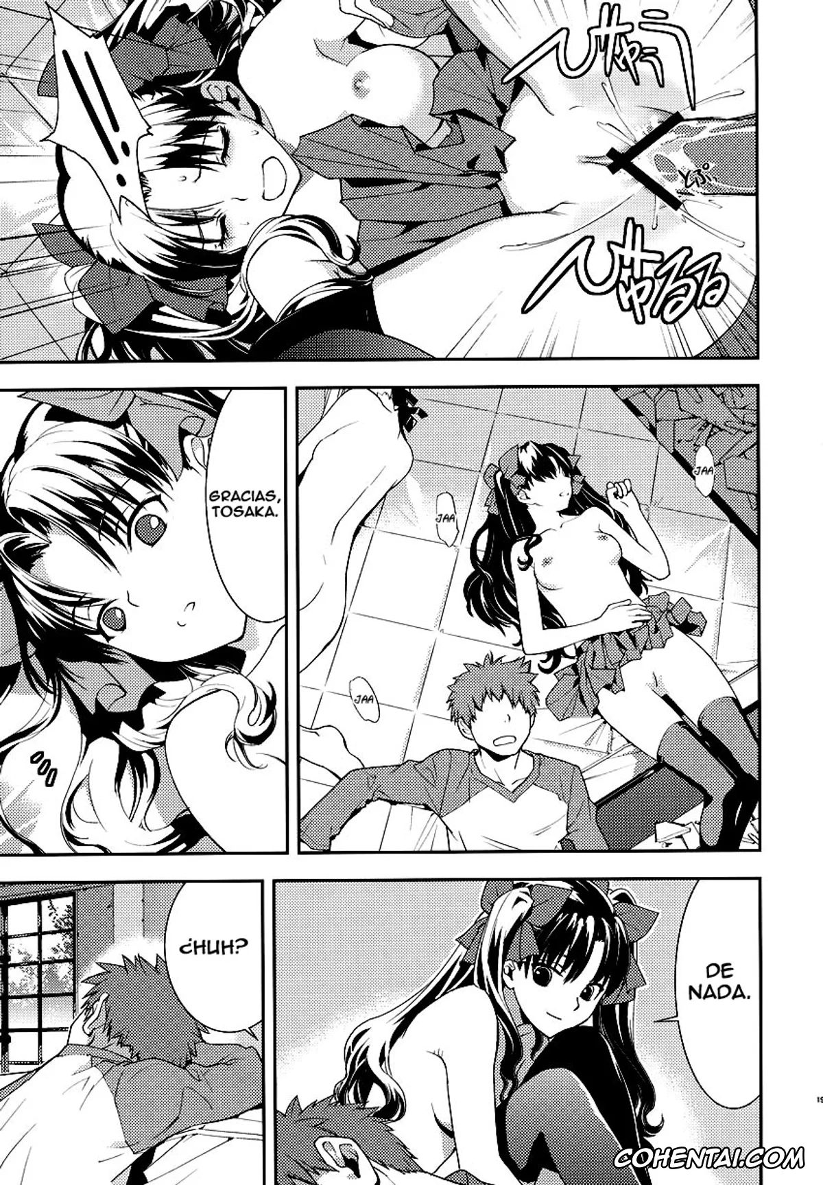 Fate/stay night porno, Rin Tosaka porno, Shirou Emiya porno, Claim (Fate/stay night), pagina 20