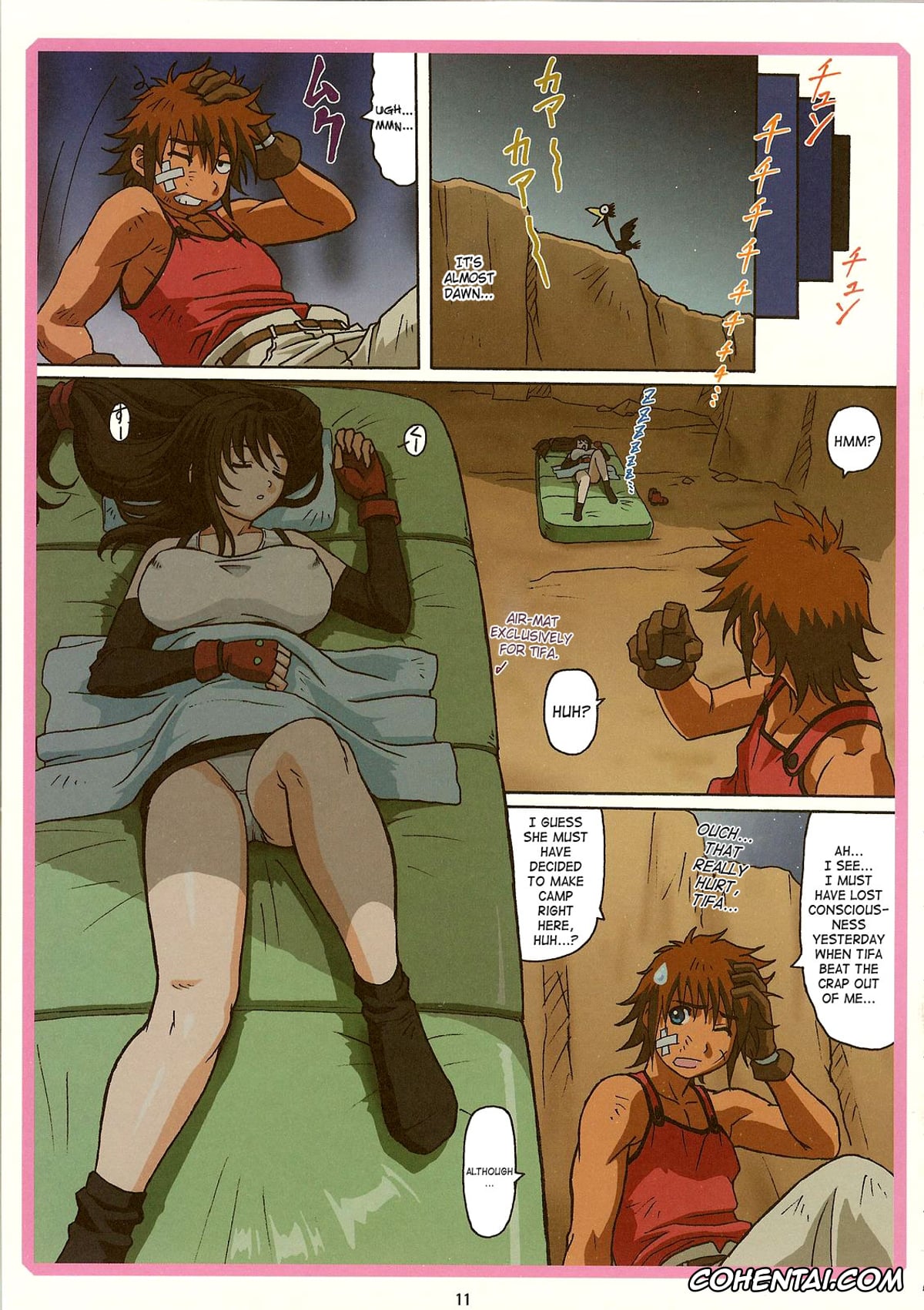 Final Fantasy xxx, Aerith Gainsborough xxx, Tifa Lockhart xxx, Yuffie Kisaragi xxx, Tifa W cup (Final Fantasy VII), pagina 10
