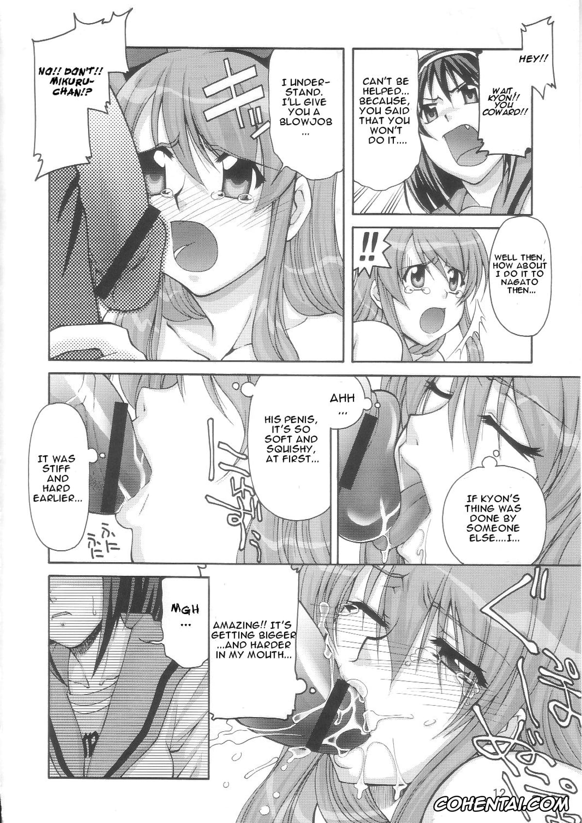 The Melancholy Of Haruhi Suzumiya | Suzumiya Haruhi No Yuuutsu porno, Haruhi Suzumiya porno, Kyon porno, Mikuru Asahina porno, Yuki Nagato porno, SOS-Dan Shiki Sekai Kyuushutsu (The Melancholy of Haruhi Suzumiya), pagina 11