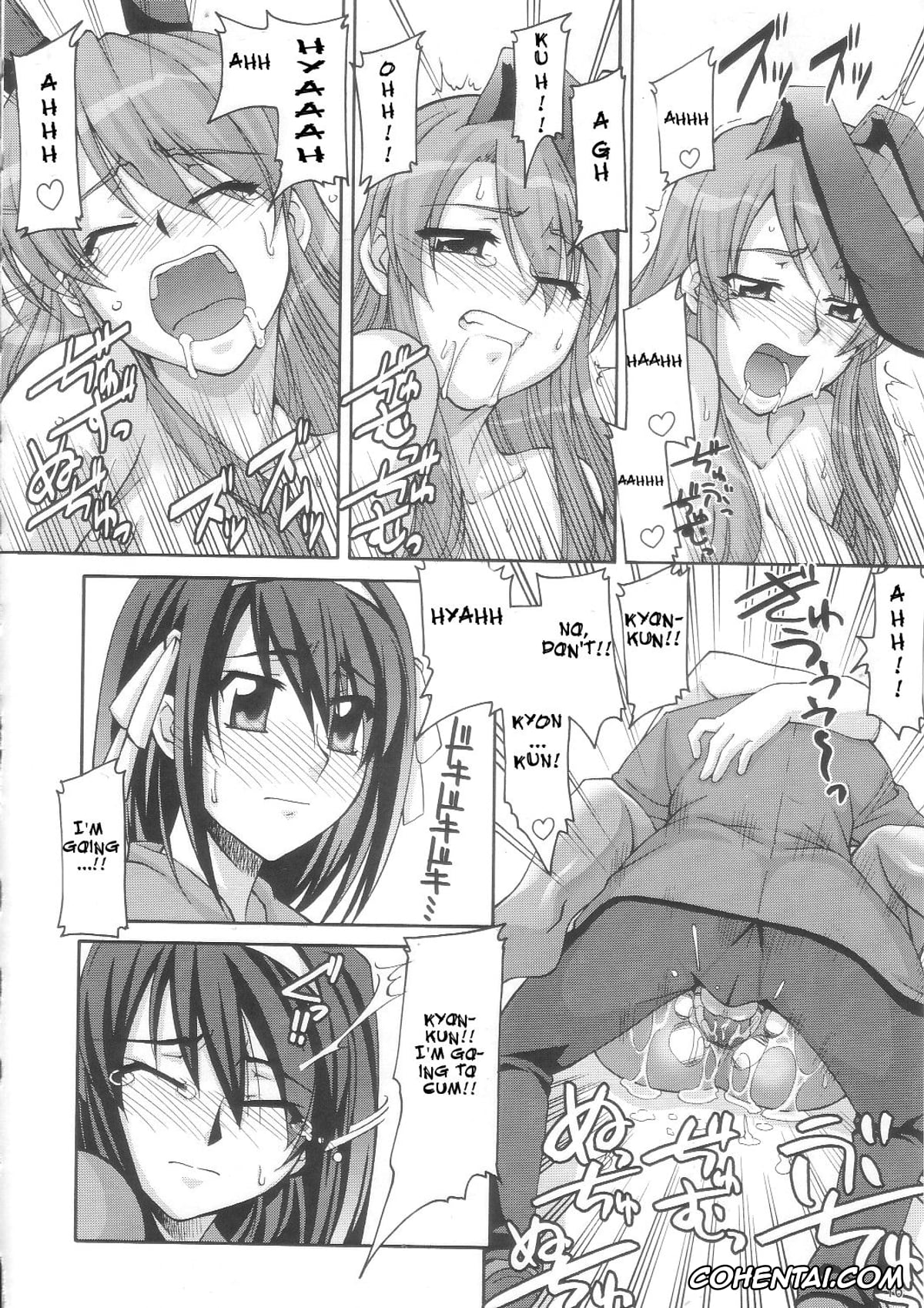 The Melancholy Of Haruhi Suzumiya | Suzumiya Haruhi No Yuuutsu hentai, Haruhi Suzumiya hentai, Kyon hentai, Mikuru Asahina hentai, Yuki Nagato hentai, SOS-Dan Shiki Sekai Kyuushutsu (The Melancholy of Haruhi Suzumiya), pagina 15