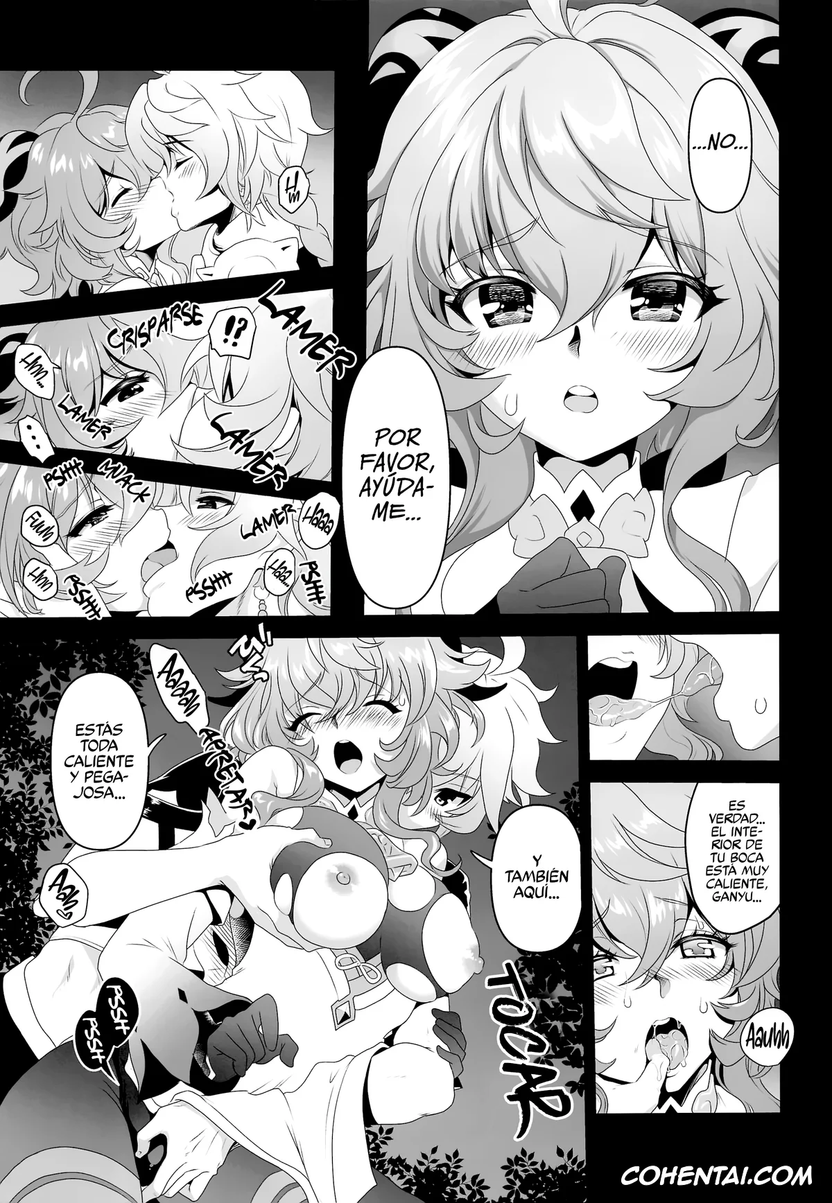 Genshin Impact porno, Aether porno, Ganyu porno, Senjuu no Yurameki (Genshin Impact), pagina 8