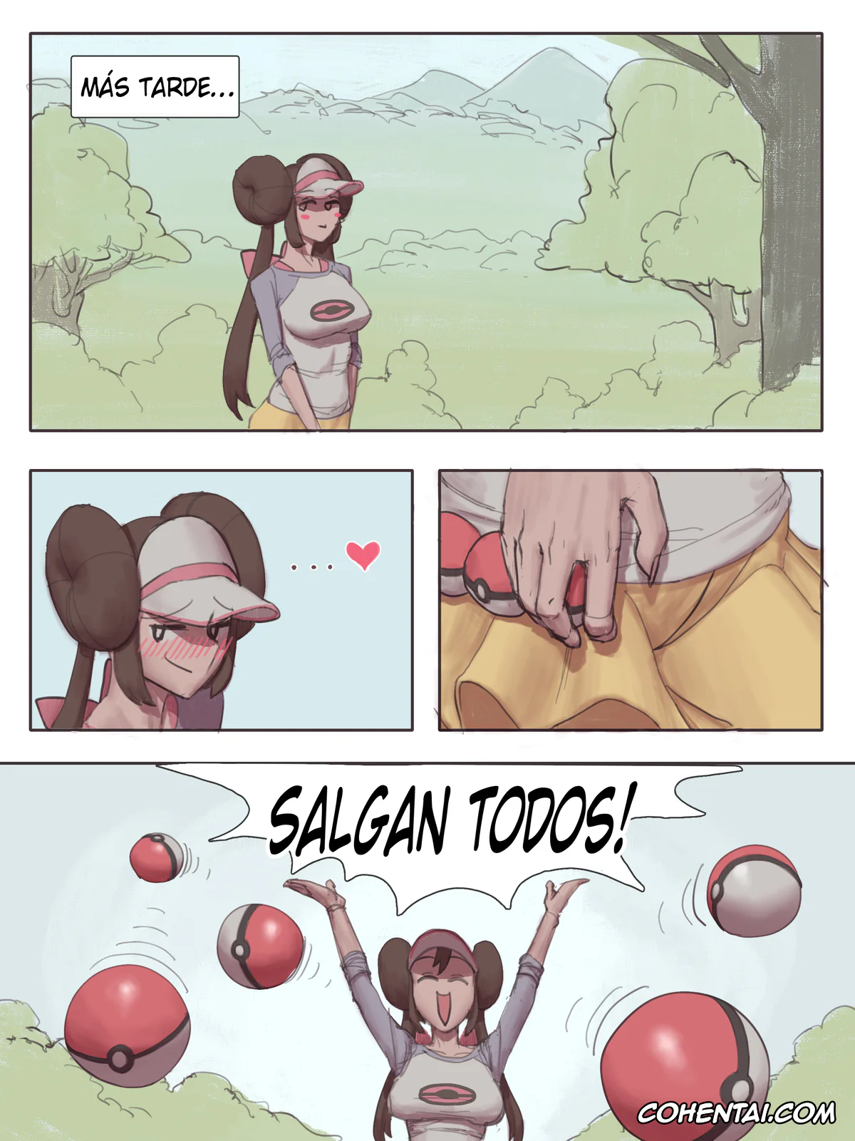 Pokemon | Pocket Monsters porno, Hilbert porno, Hilda porno, Machamp porno, Rosa porno, Serena porno, Machamp Usó Embarazar! (Pokemon), pagina 20