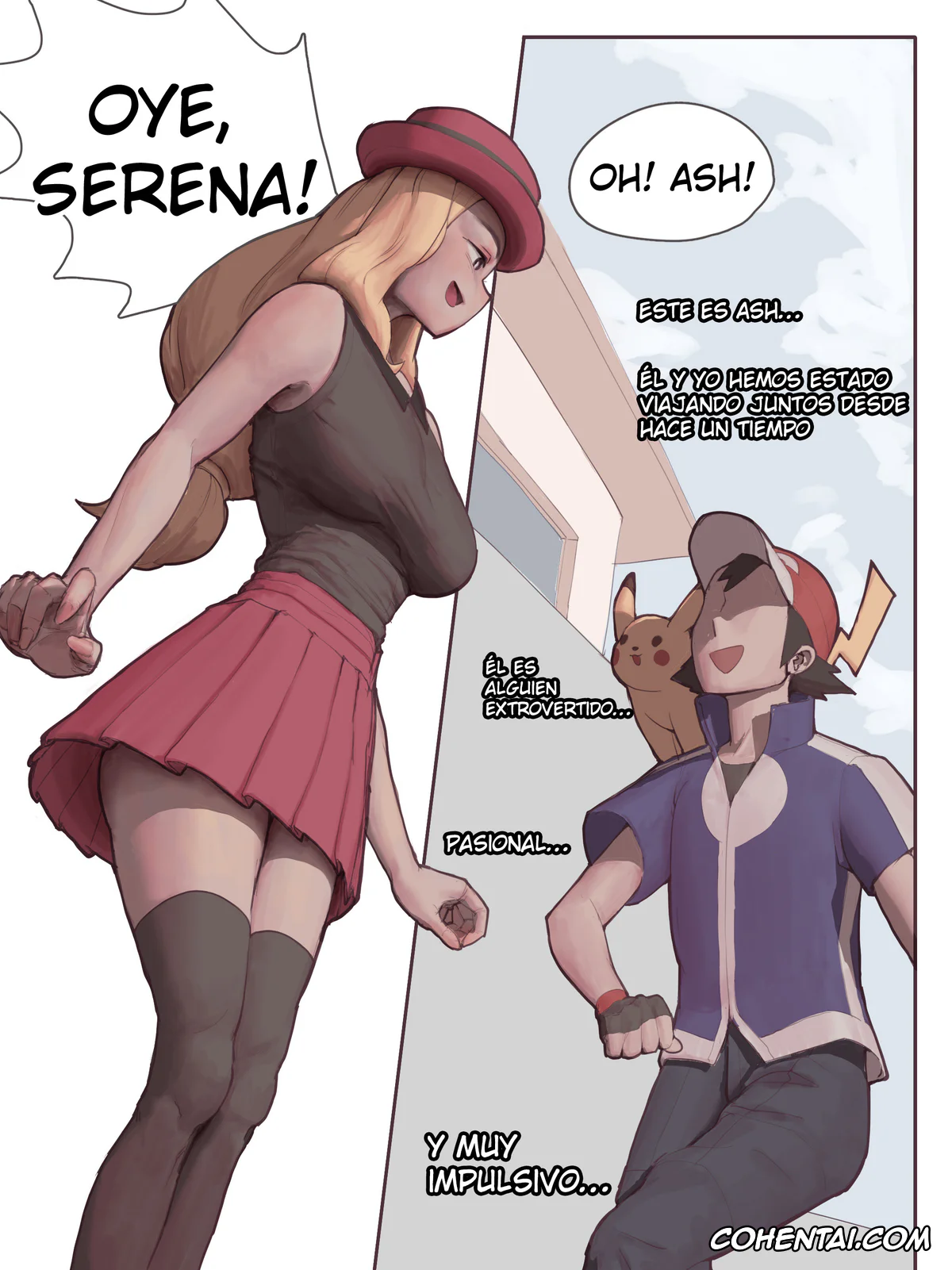 Pokemon | Pocket Monsters hentai, Hilbert hentai, Hilda hentai, Machamp hentai, Rosa hentai, Serena hentai, Machamp Usó Embarazar! (Pokemon), pagina 36