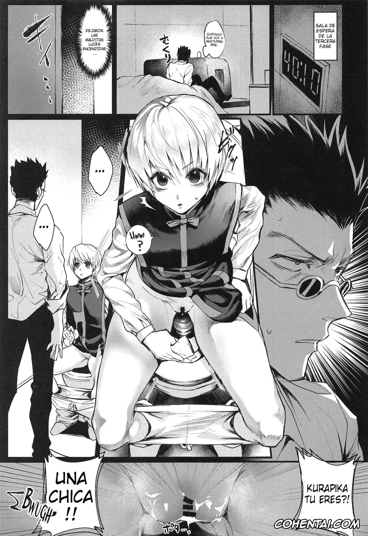 HUNTER x HUNTER hentai, Kurapika hentai, Leorio Paladiknight hentai, Ore no Douki ga Onna datta Rashii (Hunter x Hunter), pagina 3
