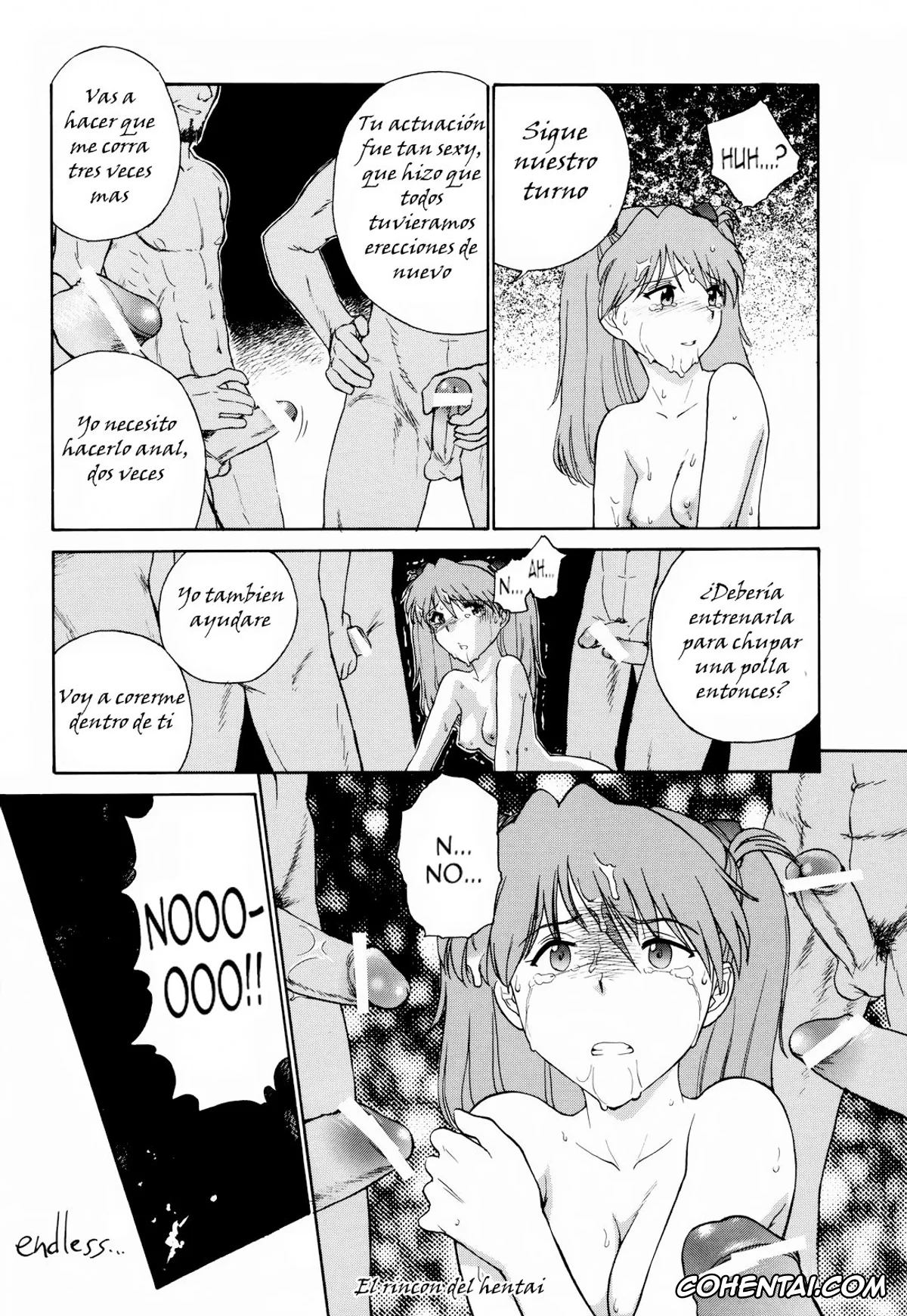 Neon Genesis Evangelion porno, Asuka Langley Soryu porno, Endless of the Nightmare (Chorodashi Dongabaccho) (Neon Genesis Evangelion), pagina 11