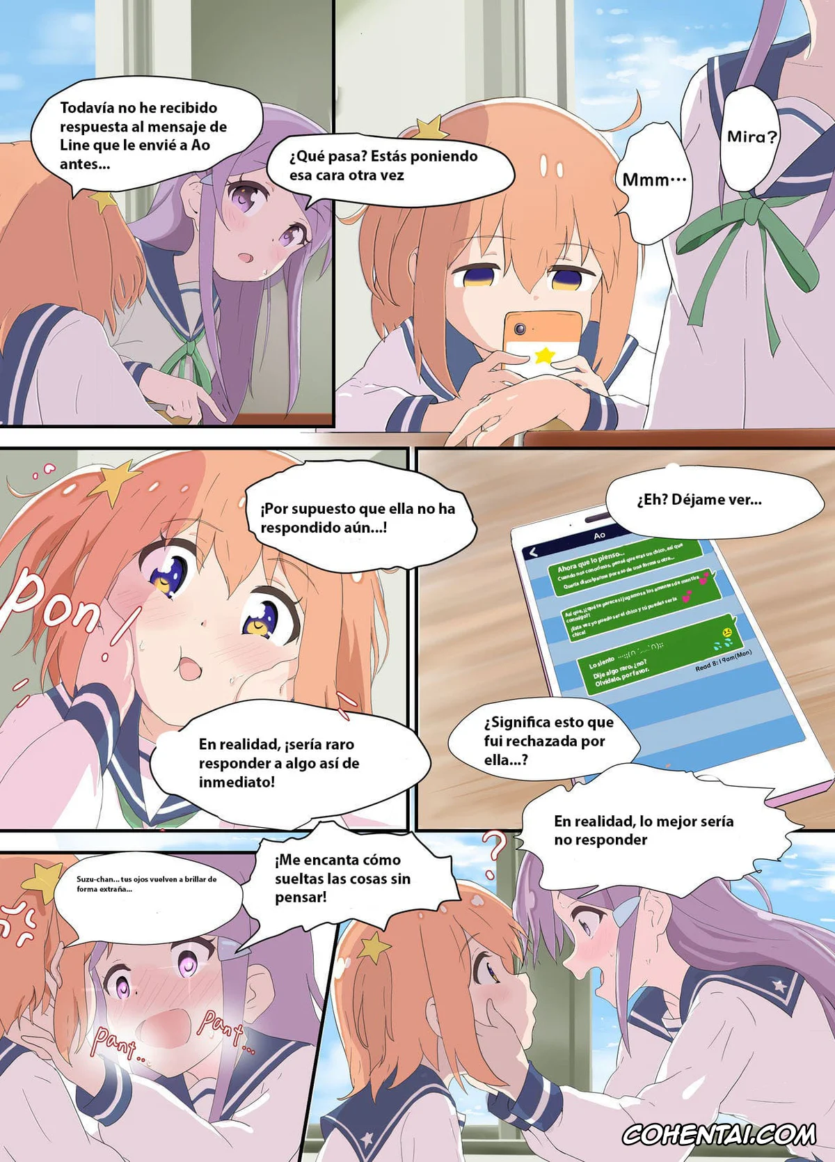 Asteroid In Love hentai, Mira Konohata hentai, Mira to Ao ga Muramura Suru Hanashi (Asteroid in Love), pagina 3