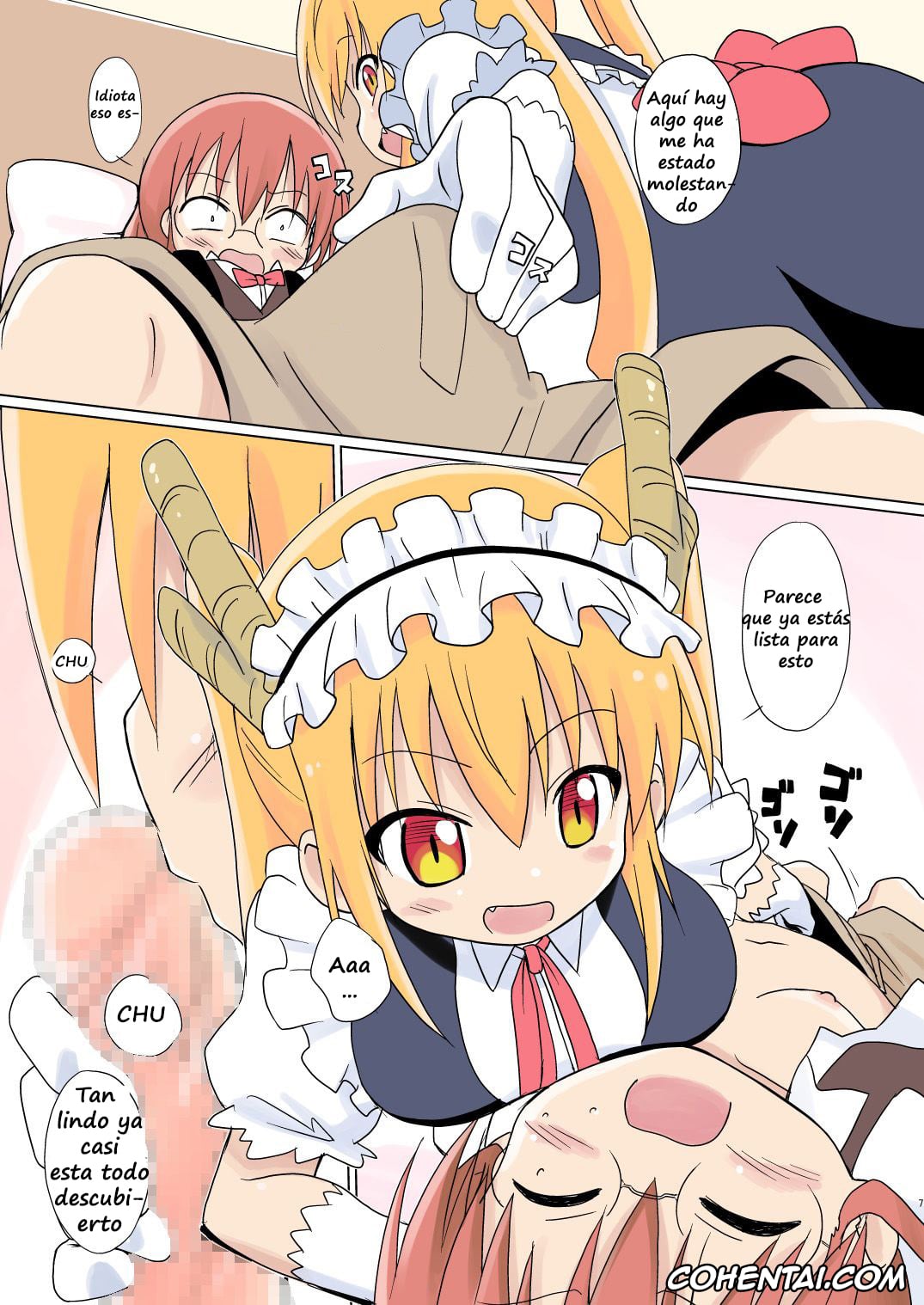 Kobayashi-san-chi no Maid Dragon xxx, Kobayashi-San xxx, Tohru xxx, Magejun 40 (Kobayashi-san-chi no Maid Dragon), pagina 7