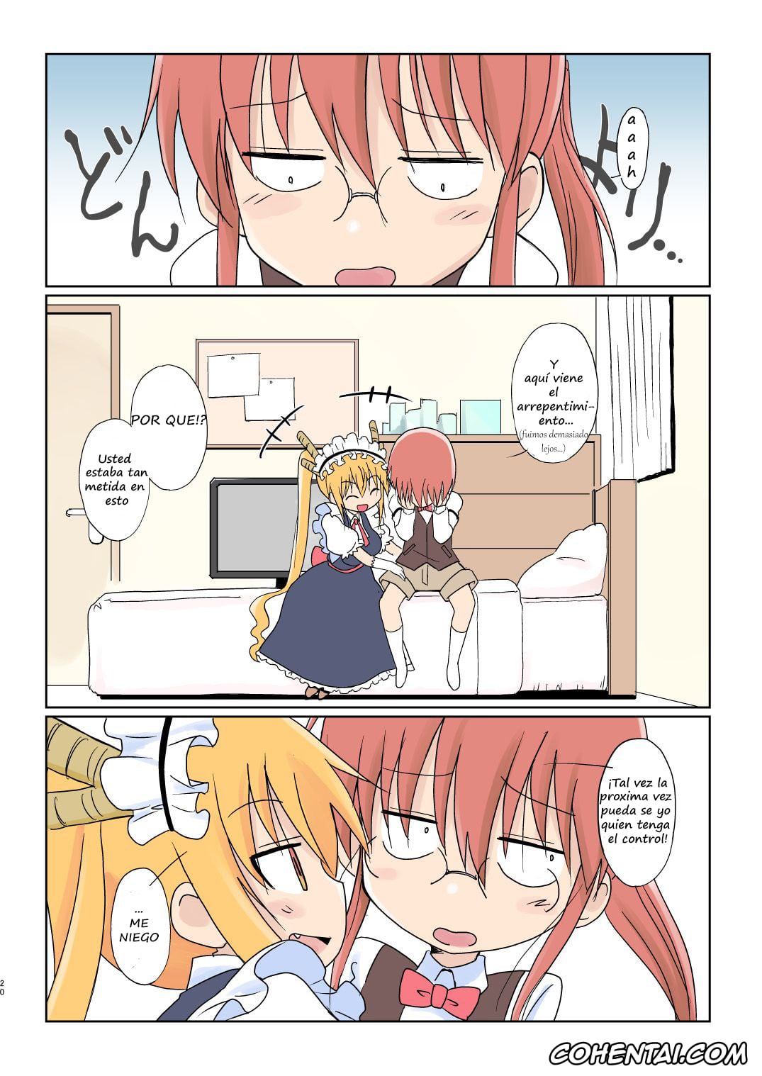 Kobayashi-san-chi no Maid Dragon porno, Kobayashi-San porno, Tohru porno, Magejun 40 (Kobayashi-san-chi no Maid Dragon), pagina 20