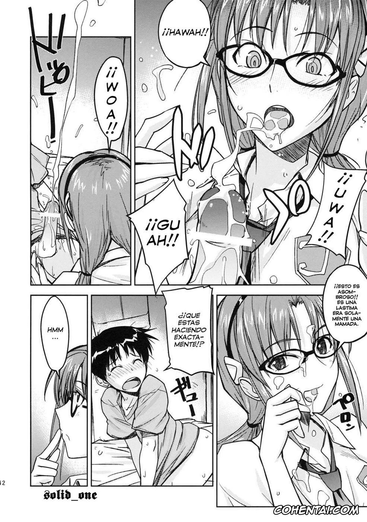 Neon Genesis Evangelion porno, Mari Illustrious Makinami porno, Shinji Ikari porno, Poyopacho W (Rebuild of Evangelion), pagina 11