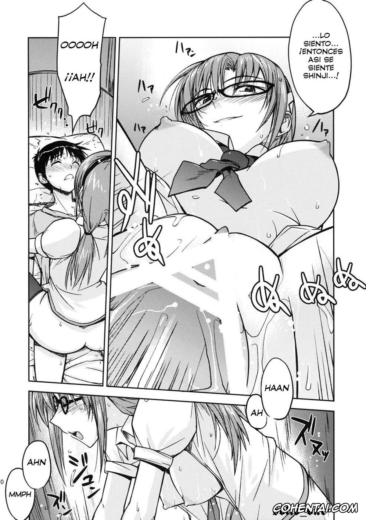 Neon Genesis Evangelion xxx, Mari Illustrious Makinami xxx, Shinji Ikari xxx, Poyopacho W (Rebuild of Evangelion), pagina 19