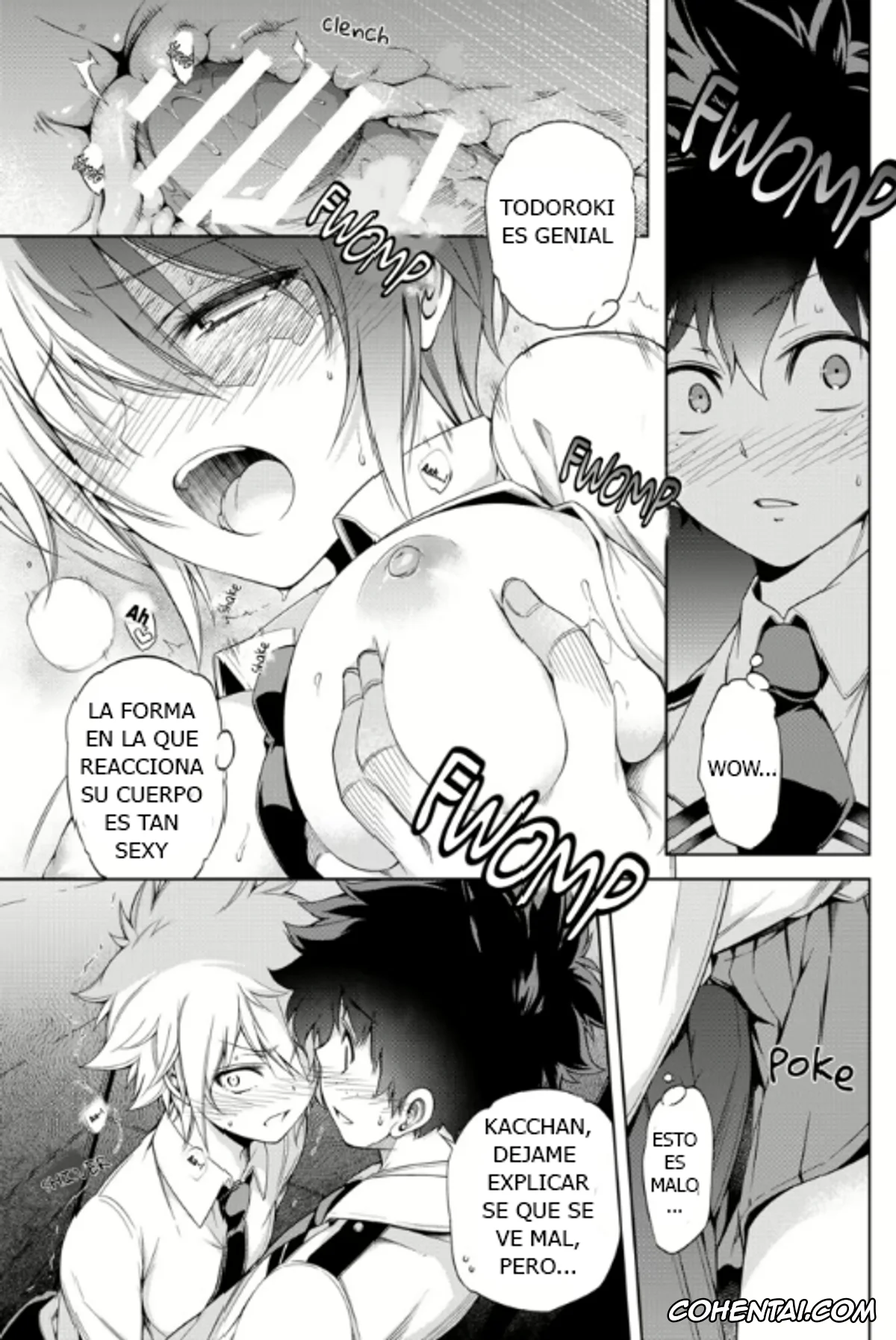 My Hero Academia | Boku No Hero Academia hentai, Izuku Midoriya hentai, Katsuki Bakugou hentai, Shouto Todoroki hentai, Boku no Iinazuke to Osananajimi ga Shuraba Sugiru Ver. 2 (Boku no Hero Academia), pagina 9