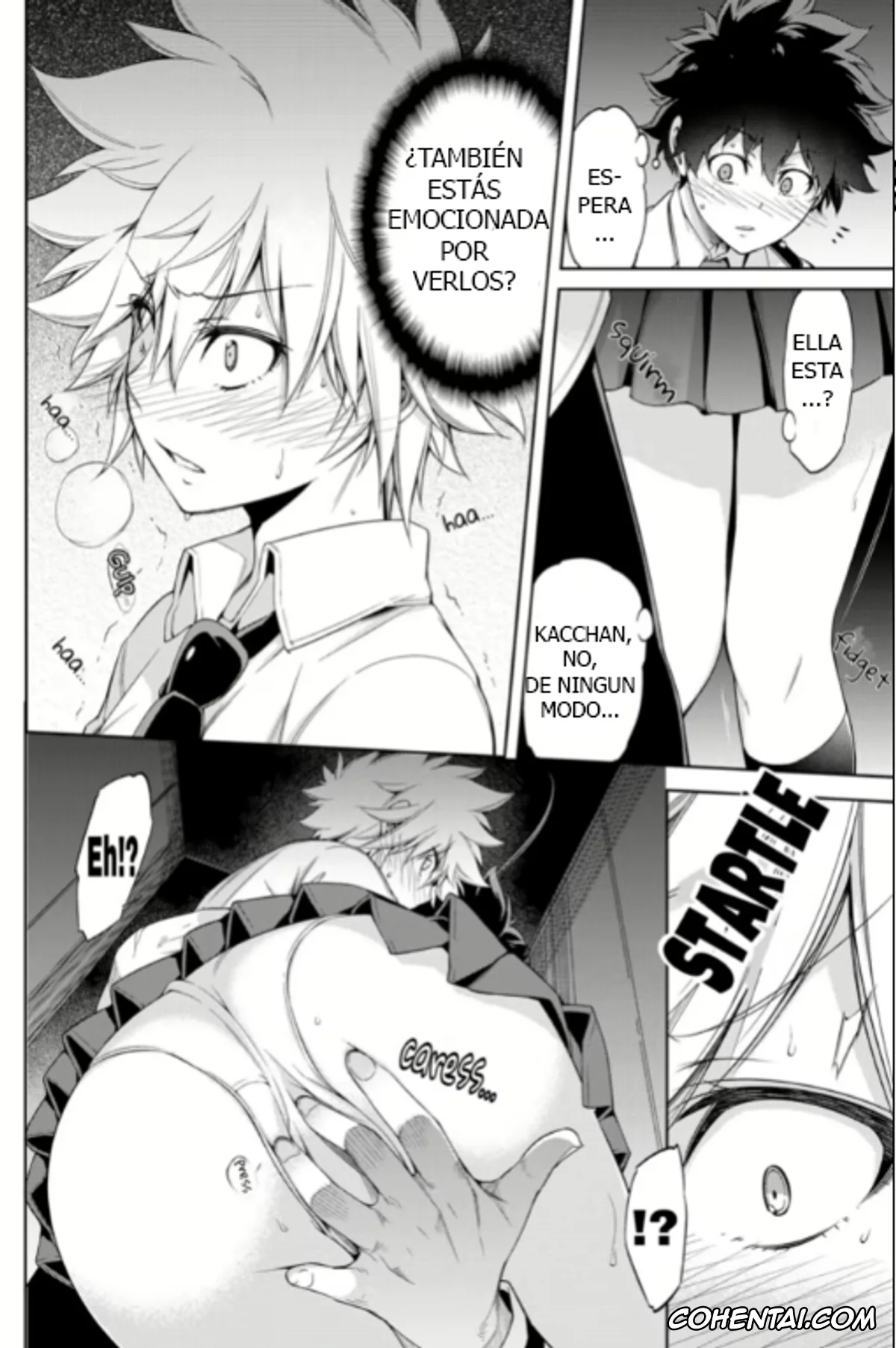 My Hero Academia | Boku No Hero Academia xxx, Izuku Midoriya xxx, Katsuki Bakugou xxx, Shouto Todoroki xxx, Boku no Iinazuke to Osananajimi ga Shuraba Sugiru Ver. 2 (Boku no Hero Academia), pagina 10