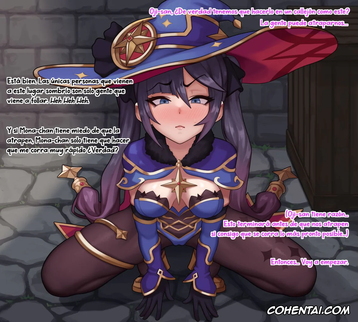 Genshin Impact porno, Mona Megistus porno, Mond Onahole Mona-Chan (Genshin Impact), pagina 2