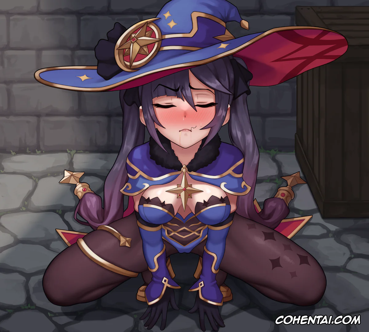 Genshin Impact xxx, Mona Megistus xxx, Mond Onahole Mona-Chan (Genshin Impact), pagina 37