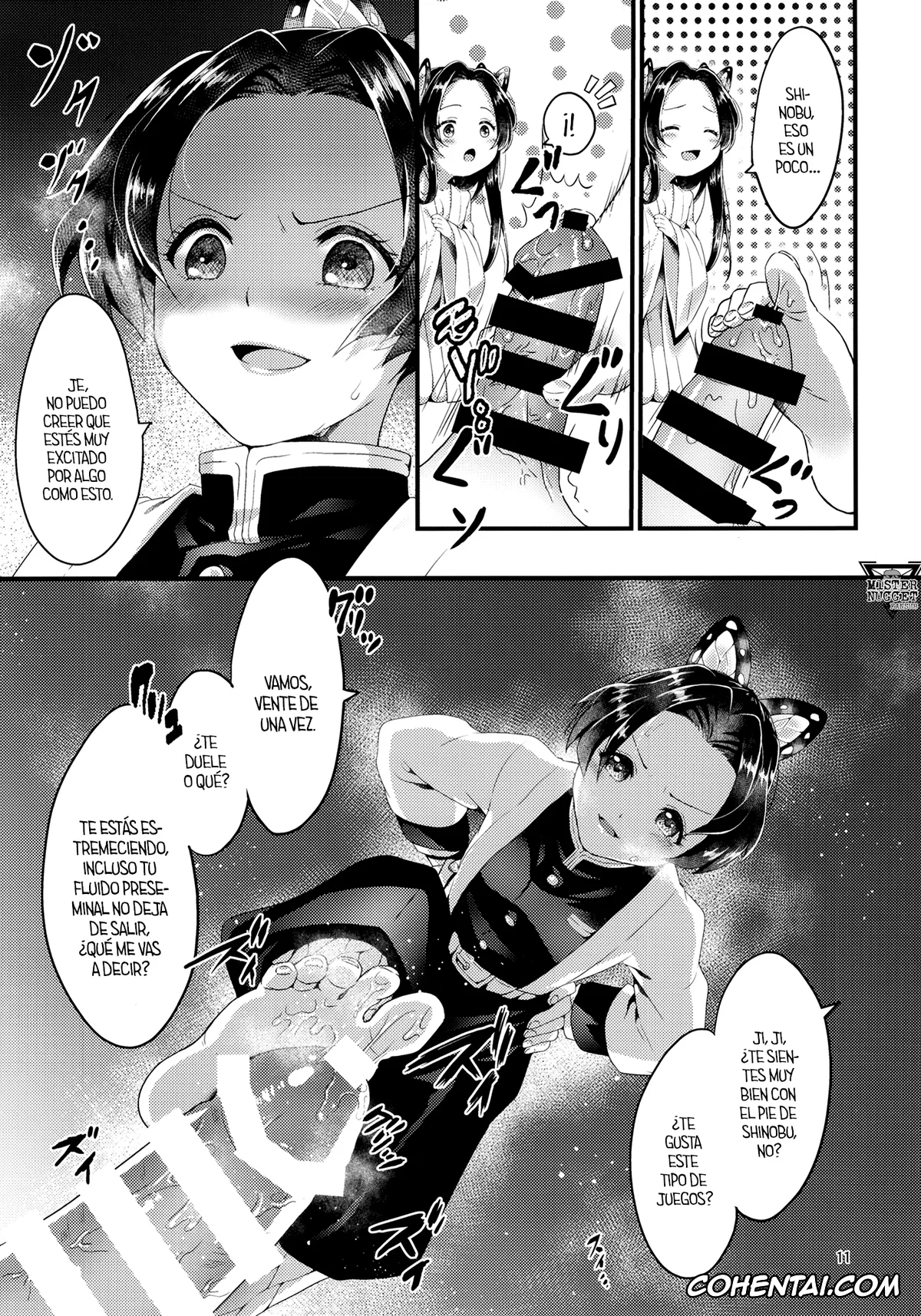 Kimetsu No Yaiba | Demon Slayer porno, Aoi Kanzaki porno, Kanae Kochou porno, Kanao Tsuyuri porno, Shinobu Kochou porno, Chou Yashiki e Youkoso (Kimetsu no Yaiba), pagina 11