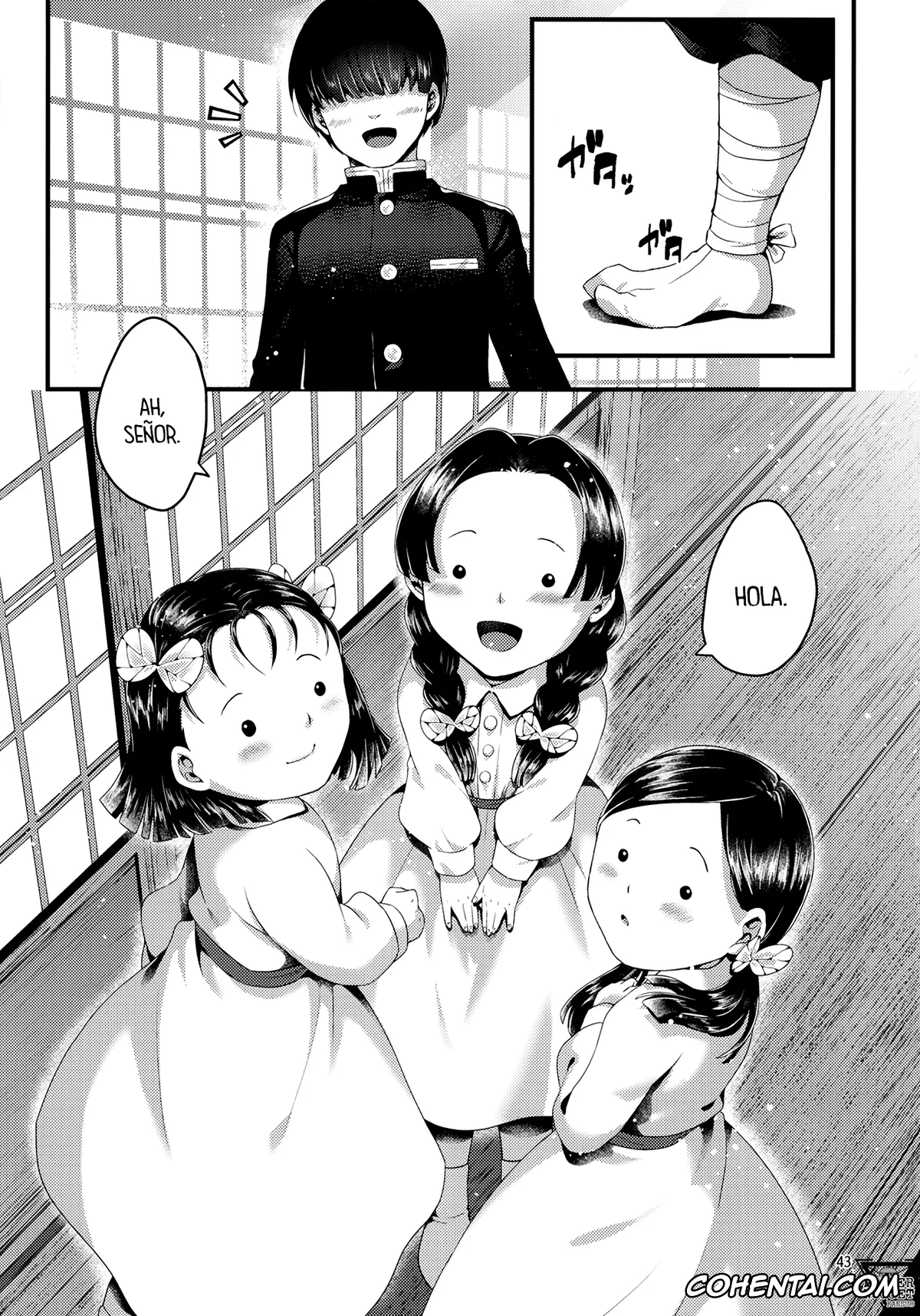 Kimetsu No Yaiba | Demon Slayer xxx, Aoi Kanzaki xxx, Kanae Kochou xxx, Kanao Tsuyuri xxx, Shinobu Kochou xxx, Chou Yashiki e Youkoso (Kimetsu no Yaiba), pagina 43