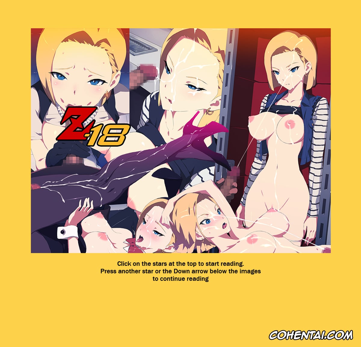 Dragon Ball xxx, Android 18 xxx, Z-18 (Dragon Ball), pagina 1