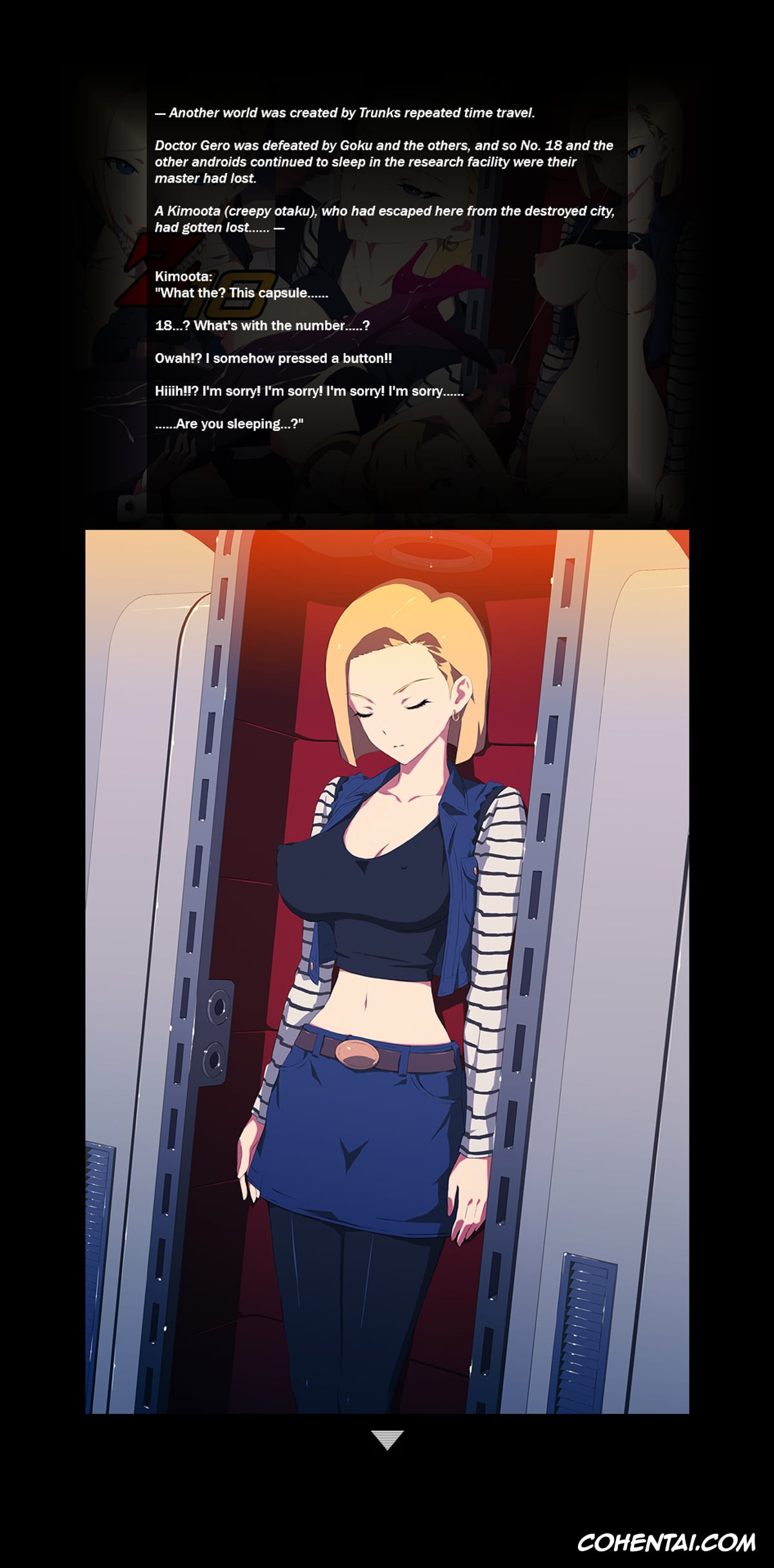 Dragon Ball porno, Android 18 porno, Z-18 (Dragon Ball), pagina 2