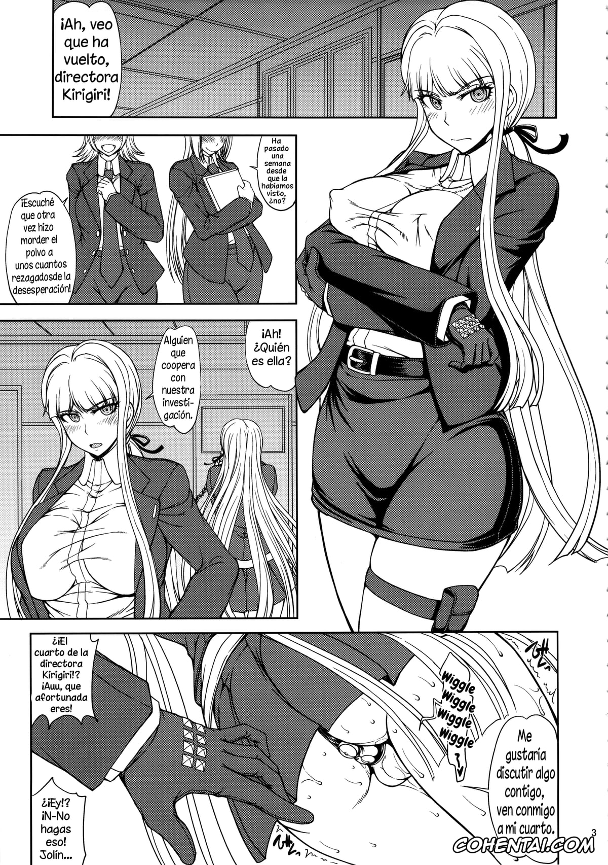 Danganronpa porno, Kyouko Kirigiri porno, Makoto Naegi porno, Chougenkai Hatsujou Koudou EVERFREE (Danganronpa), pagina 2