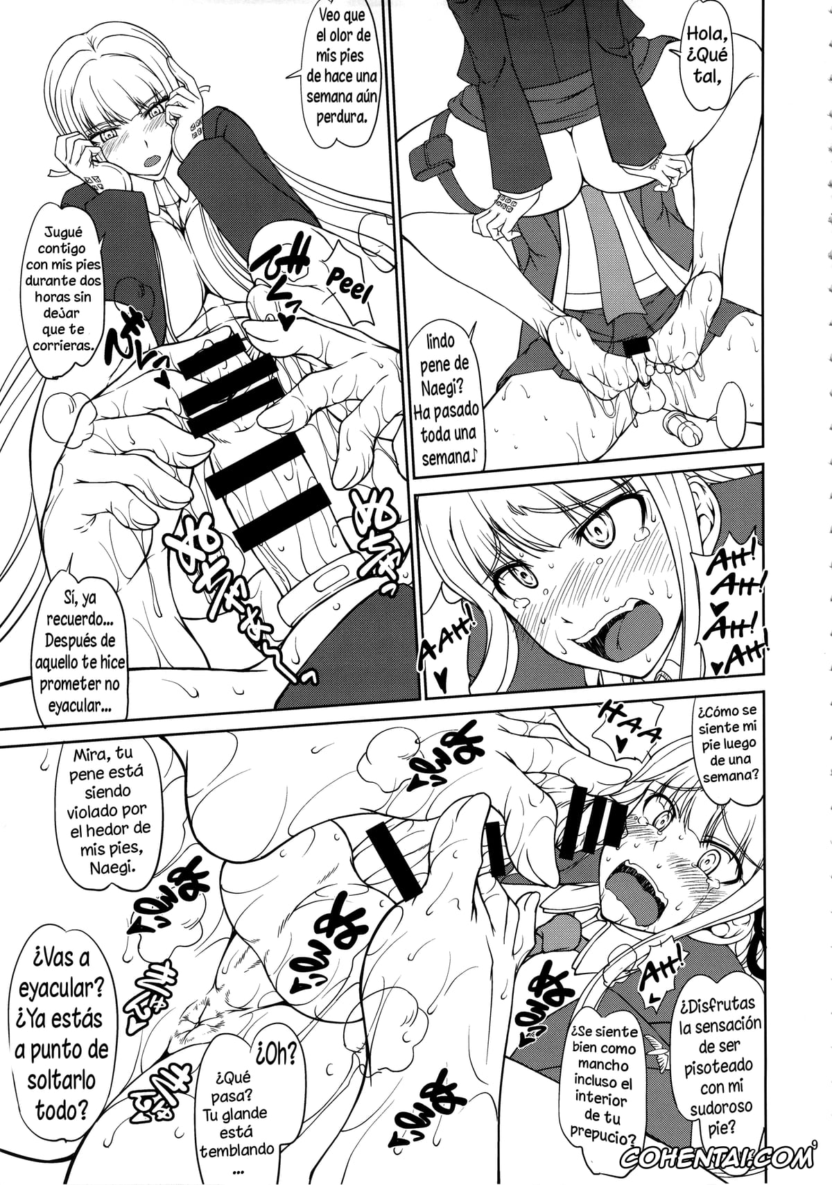 Danganronpa porno, Kyouko Kirigiri porno, Makoto Naegi porno, Chougenkai Hatsujou Koudou EVERFREE (Danganronpa), pagina 8