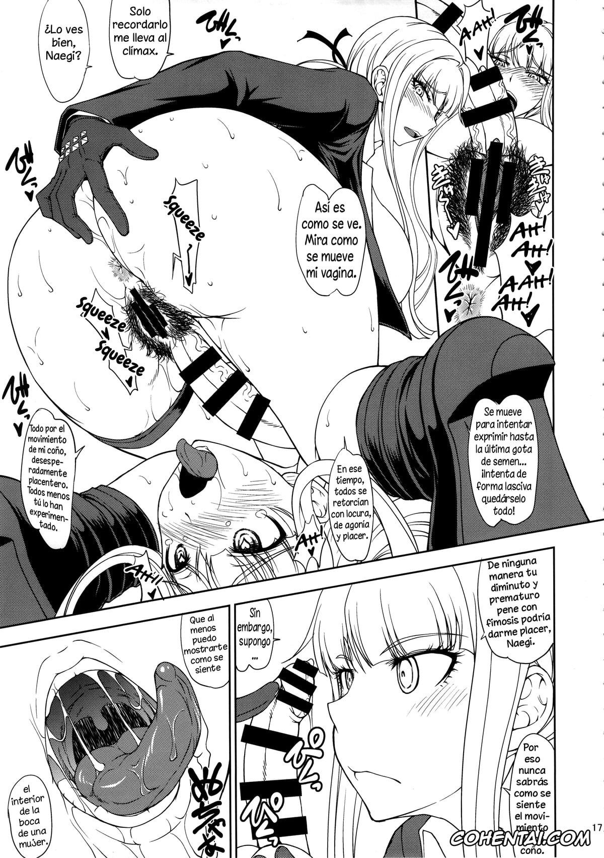 Danganronpa xxx, Kyouko Kirigiri xxx, Makoto Naegi xxx, Chougenkai Hatsujou Koudou EVERFREE (Danganronpa), pagina 16