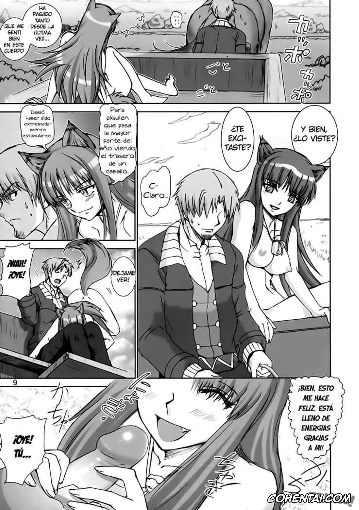 Spice And Wolf | Ookami To Koushinryou hentai, Holo hentai, Kraft Lawrence hentai, Wolf Road (Ookami To Koushinryou), pagina 9