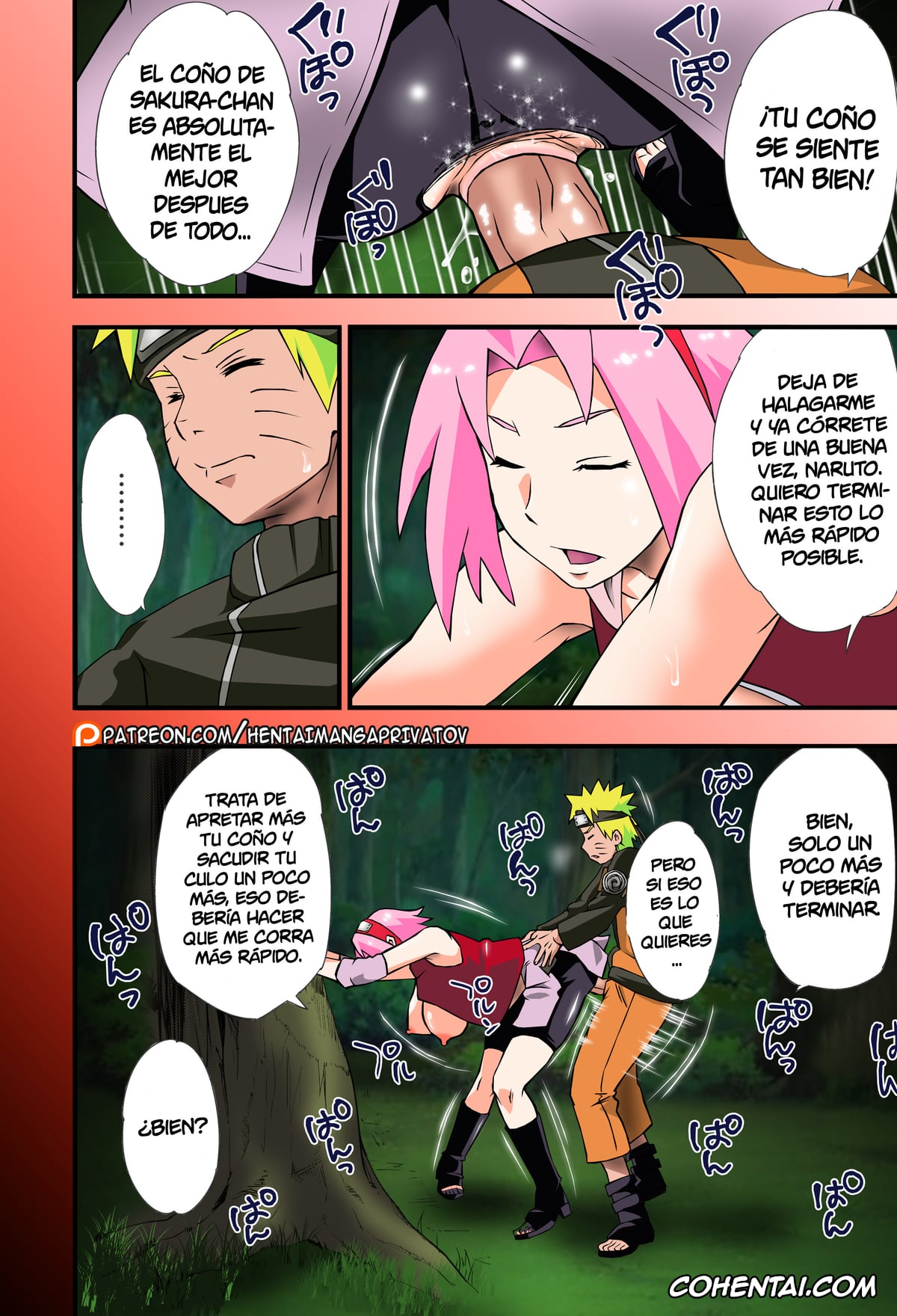 NARUTO xxx, Naruto Uzumaki xxx, Sakura Haruno xxx, Shizune xxx, Tsunade xxx, Ikimono Gakari (Naruto), pagina 4