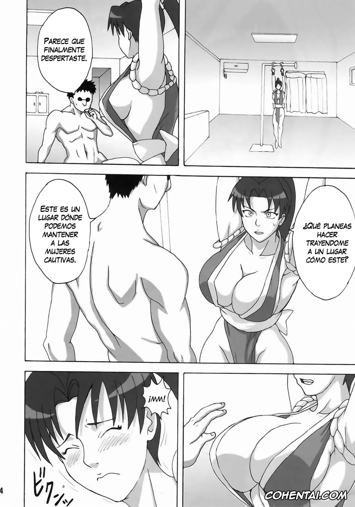 King of Fighters porno, Billy Kane porno, Mai Shiranui porno, Mai x 3 (King of Fighters), pagina 5