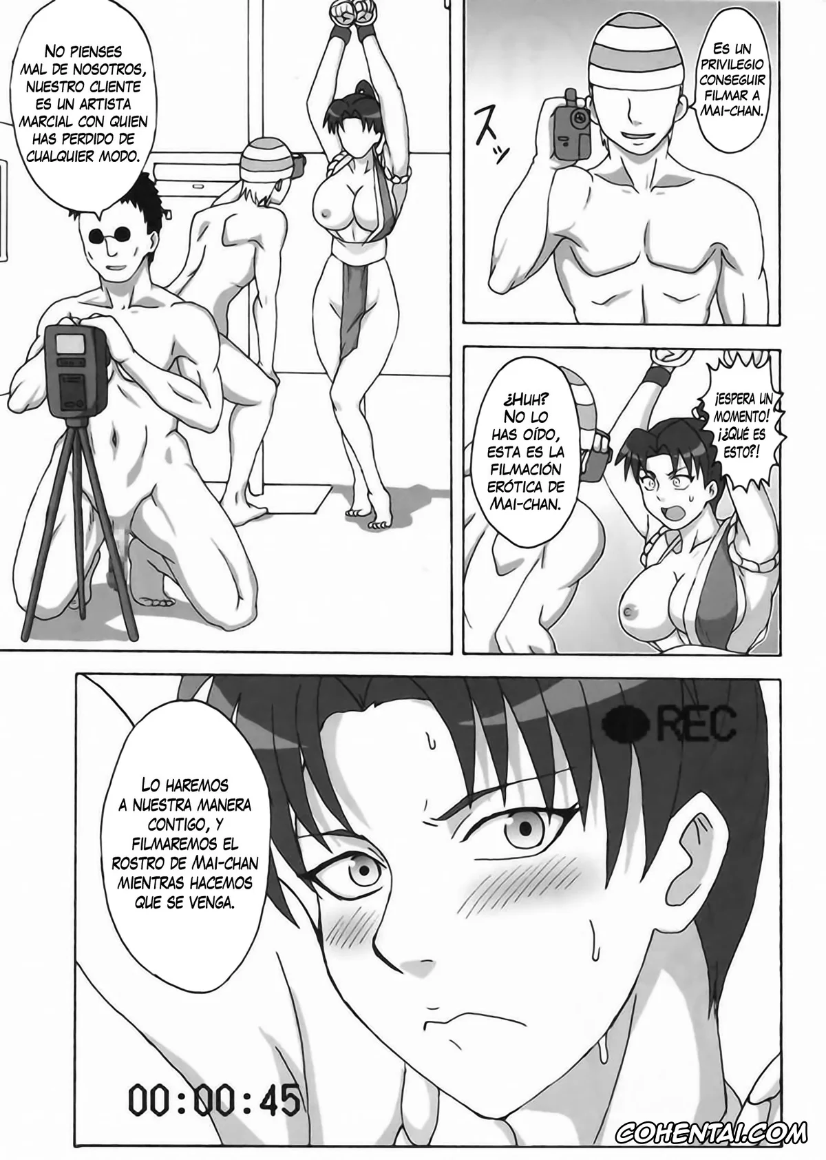 King of Fighters porno, Billy Kane porno, Mai Shiranui porno, Mai x 3 (King of Fighters), pagina 8
