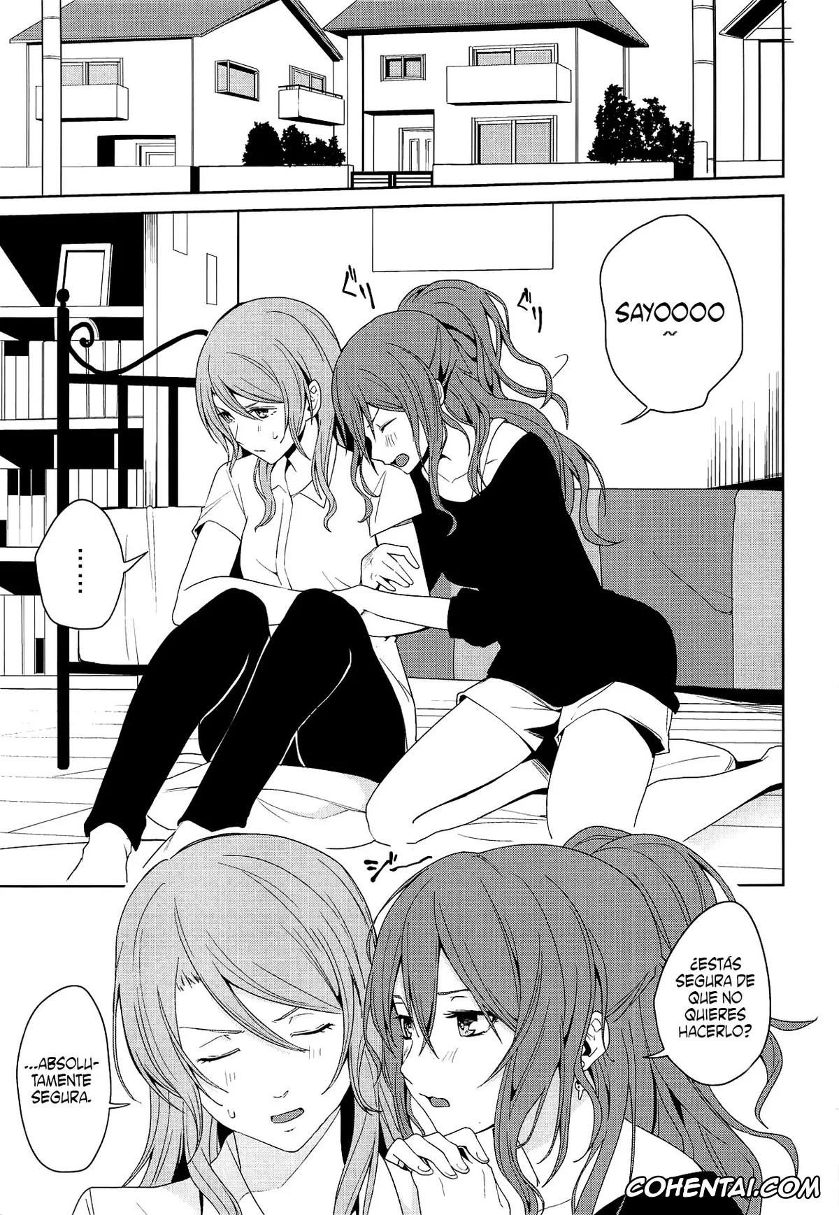 BanG Dream! porno, Lisa Imai porno, Sayo Hikawa porno, «…Shiyo?» «Dame desu» (BanG Dream!), pagina 2