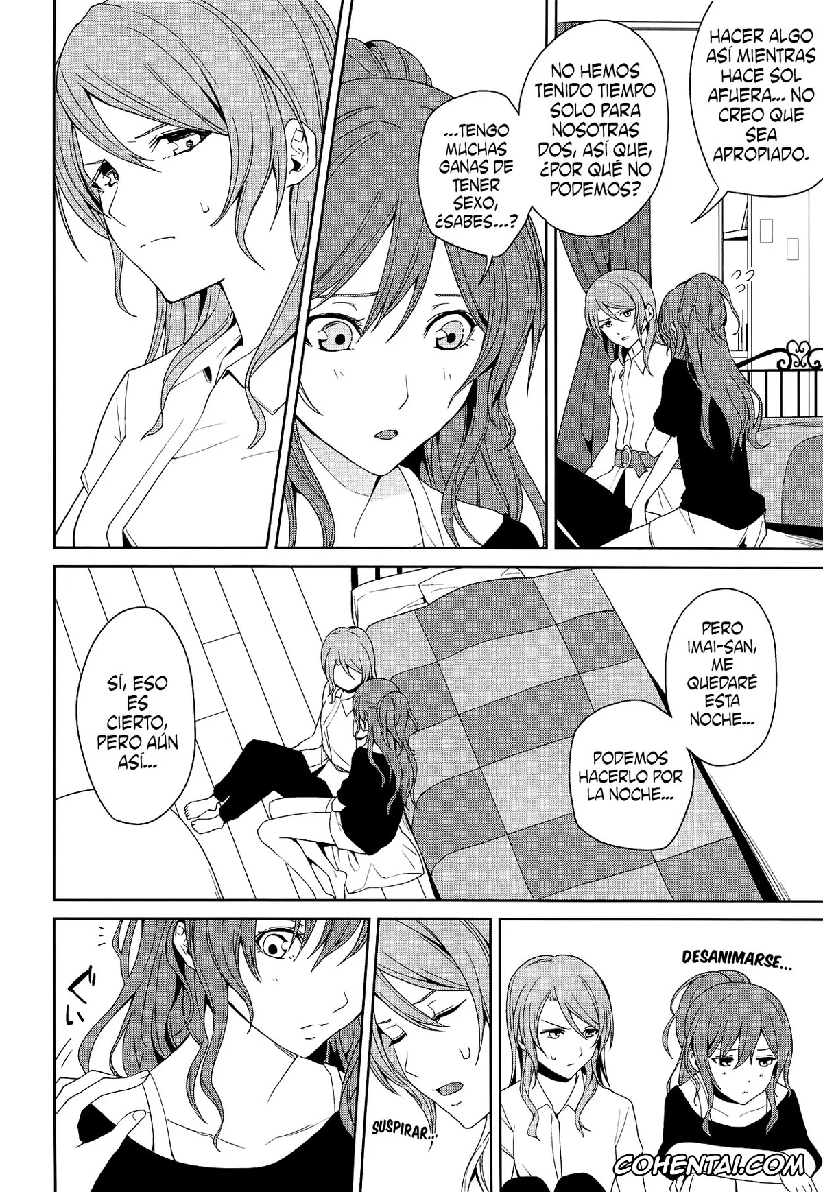 BanG Dream! hentai, Lisa Imai hentai, Sayo Hikawa hentai, «…Shiyo?» «Dame desu» (BanG Dream!), pagina 3