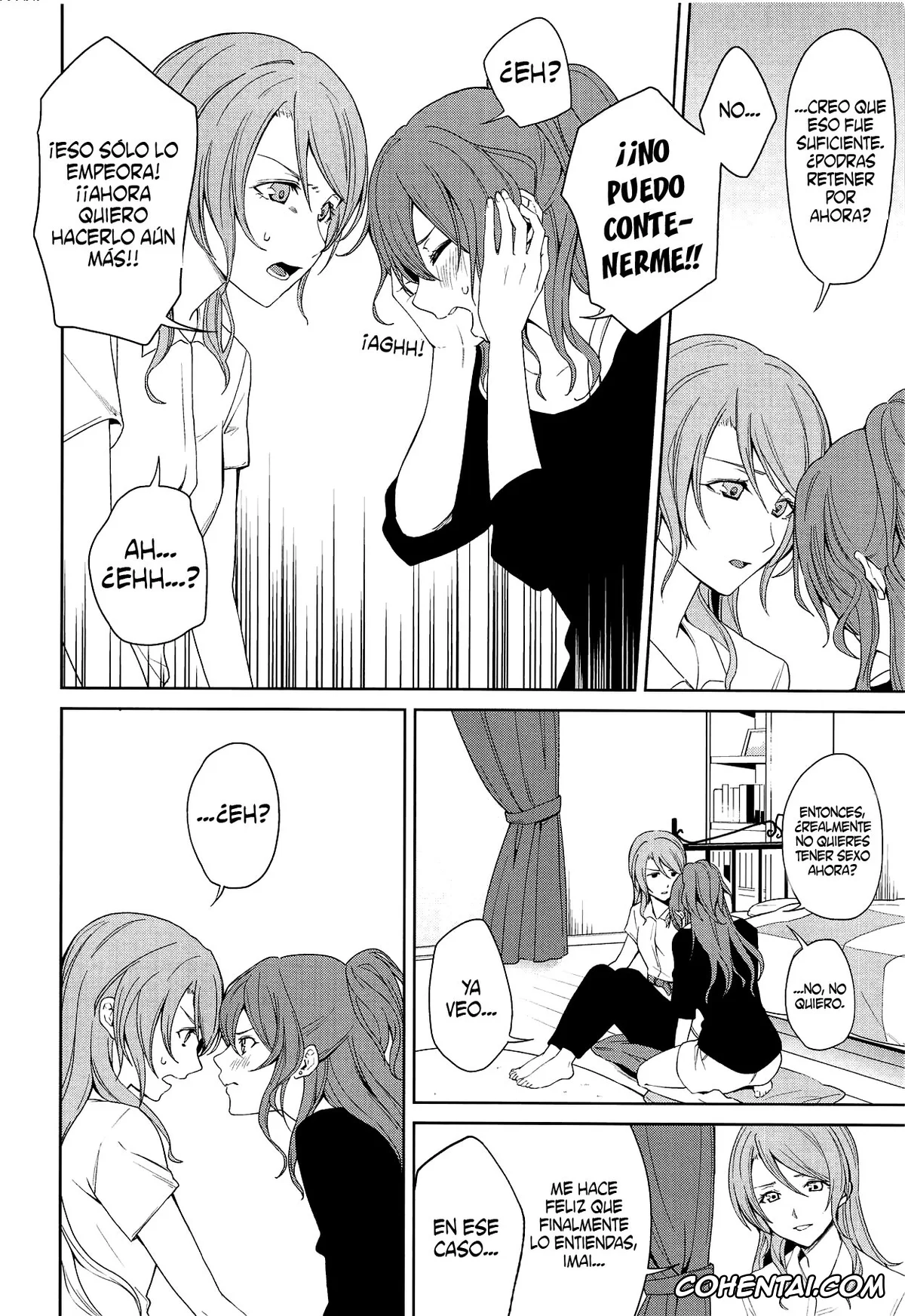 BanG Dream! porno, Lisa Imai porno, Sayo Hikawa porno, «…Shiyo?» «Dame desu» (BanG Dream!), pagina 5