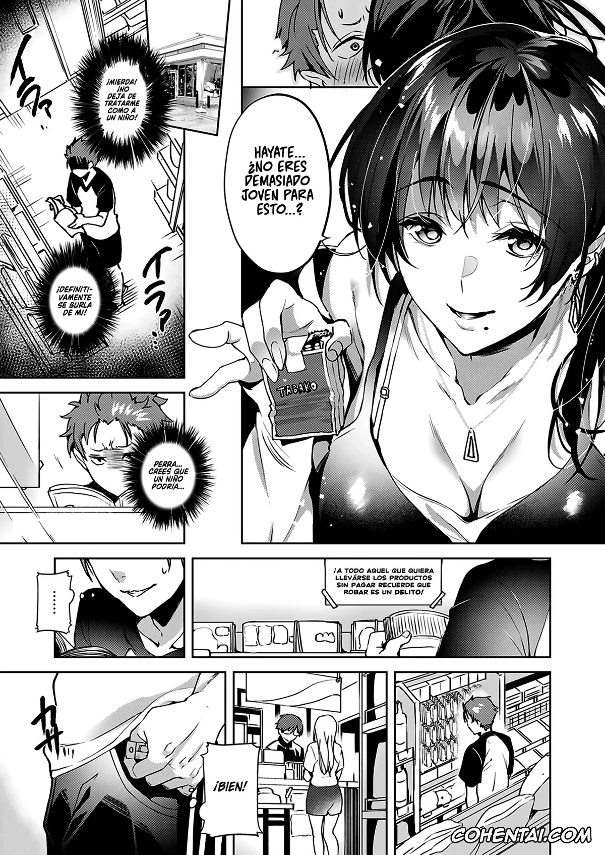 Revistas porno, COMIC ExE porno, How to get in a good mood (COMIC ExE 28), pagina 5
