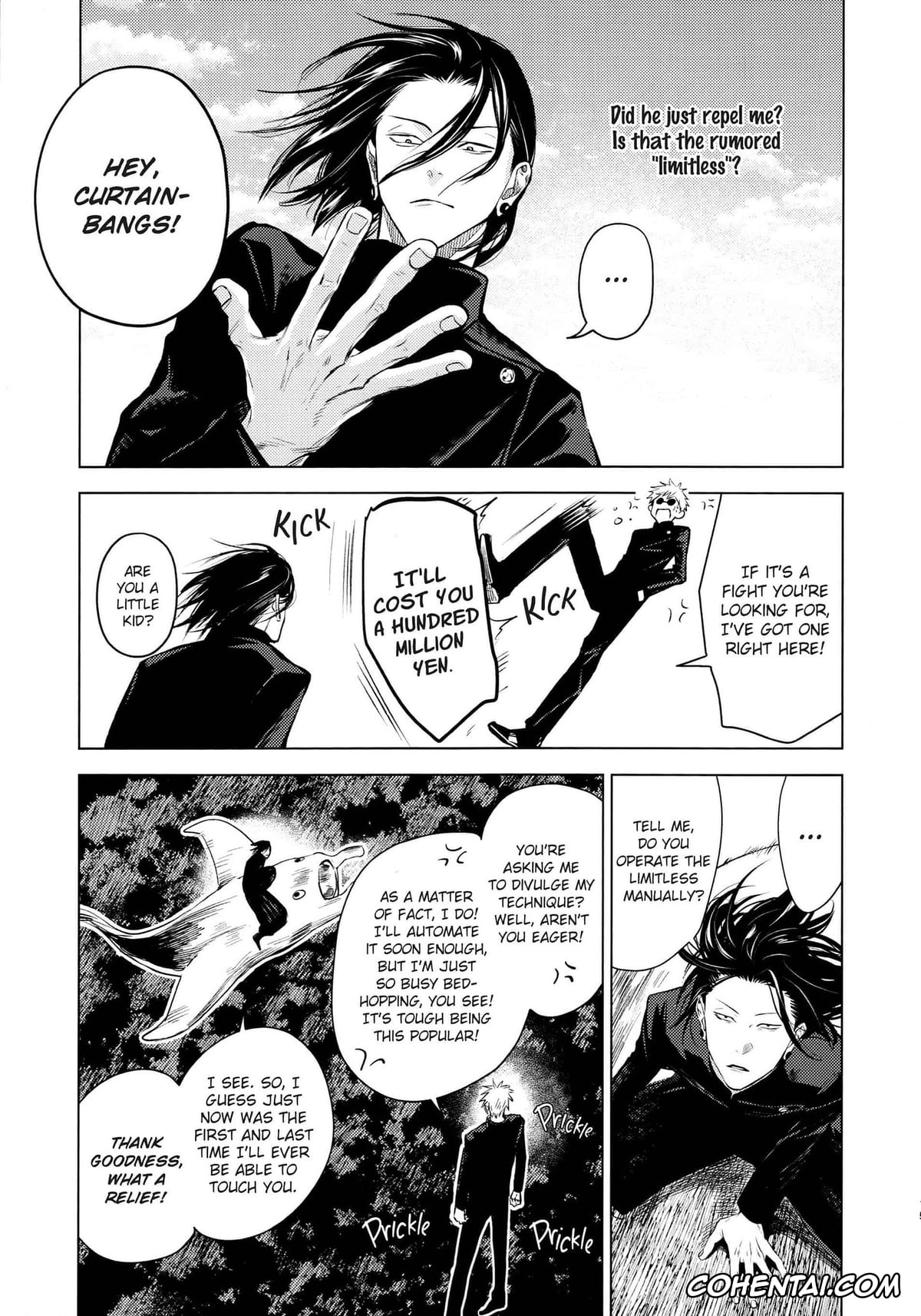 Jujutsu Kaisen xxx, Satoru Gojo xxx, Suguru Geto xxx, Kura no Ryuukeichi (Jujutsu Kaisen), pagina 13