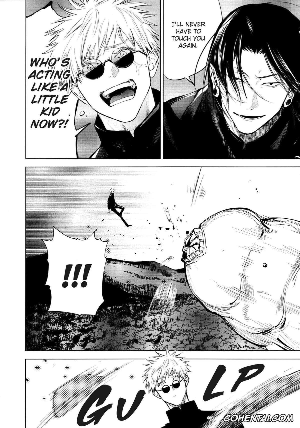 Jujutsu Kaisen porno, Satoru Gojo porno, Suguru Geto porno, Kura no Ryuukeichi (Jujutsu Kaisen), pagina 14