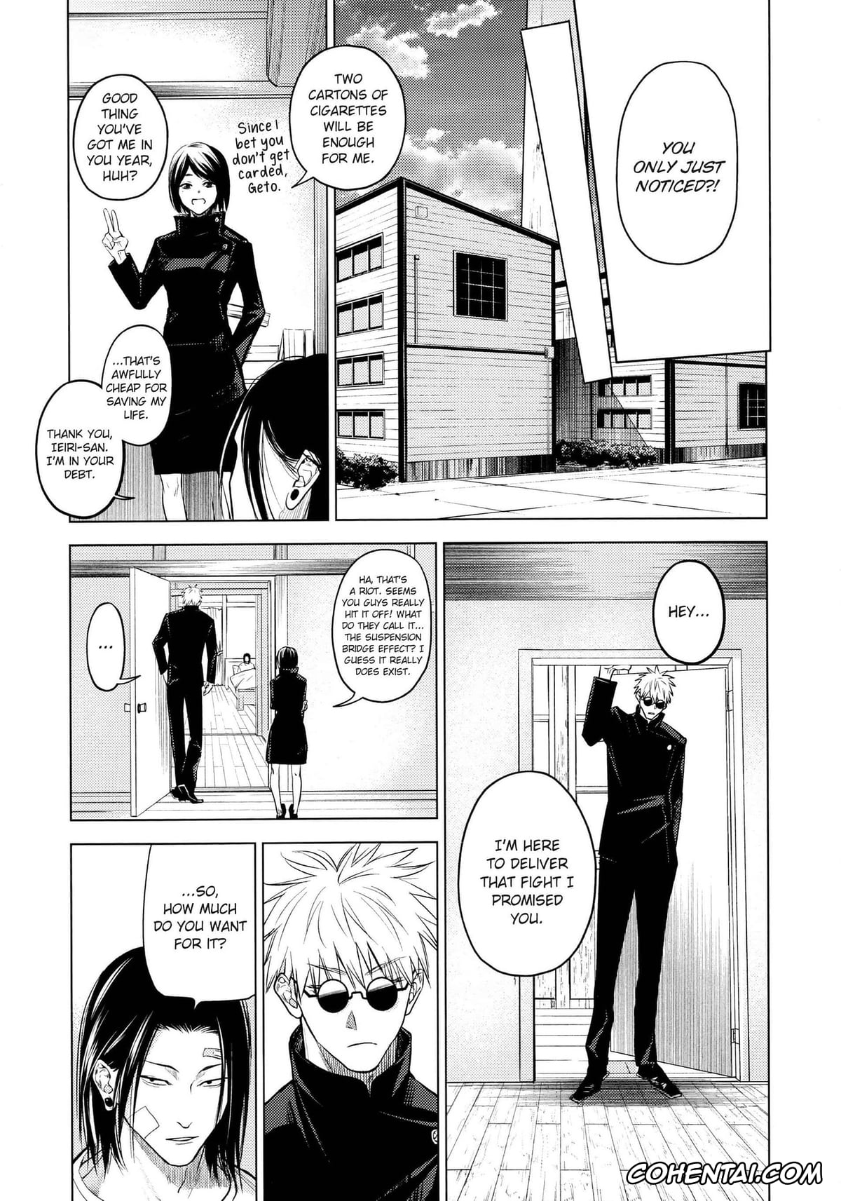 Jujutsu Kaisen hentai, Satoru Gojo hentai, Suguru Geto hentai, Kura no Ryuukeichi (Jujutsu Kaisen), pagina 21