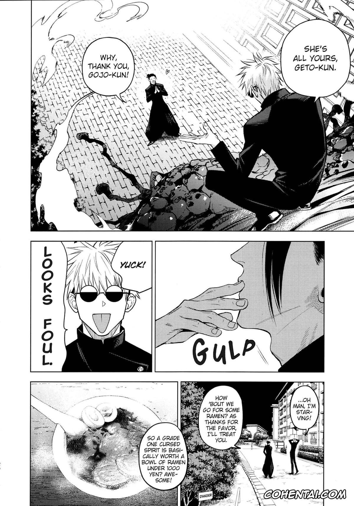 Jujutsu Kaisen hentai, Satoru Gojo hentai, Suguru Geto hentai, Kura no Ryuukeichi (Jujutsu Kaisen), pagina 24
