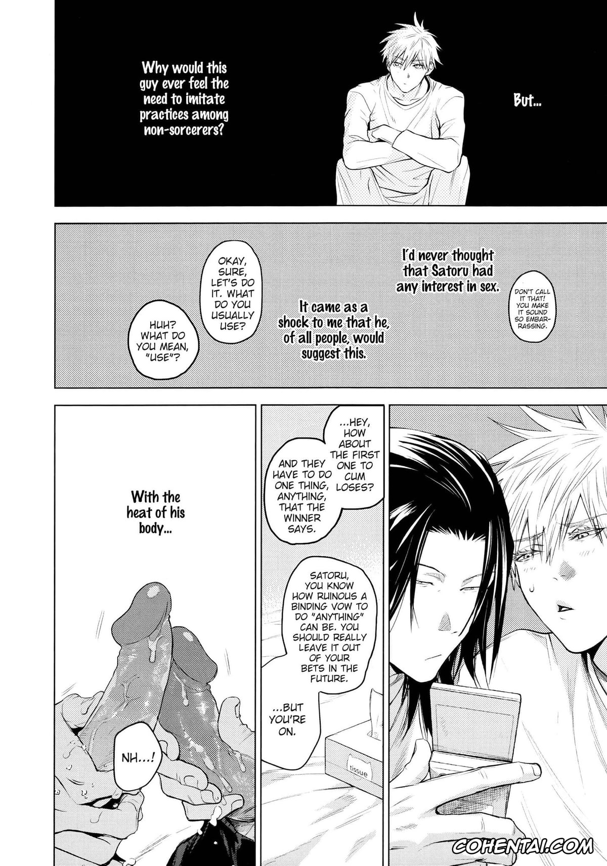 Jujutsu Kaisen xxx, Satoru Gojo xxx, Suguru Geto xxx, Kura no Ryuukeichi (Jujutsu Kaisen), pagina 28