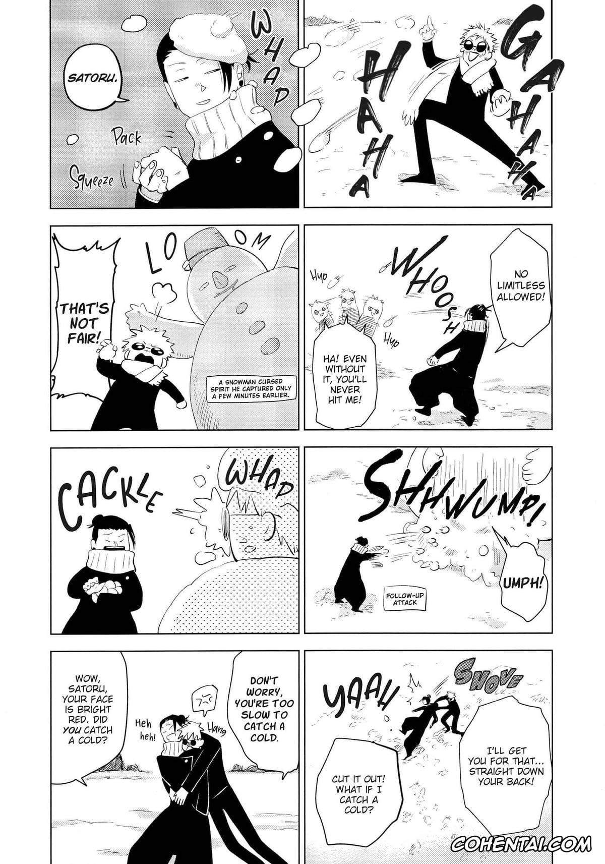 Jujutsu Kaisen porno, Satoru Gojo porno, Suguru Geto porno, Kura no Ryuukeichi (Jujutsu Kaisen), pagina 32
