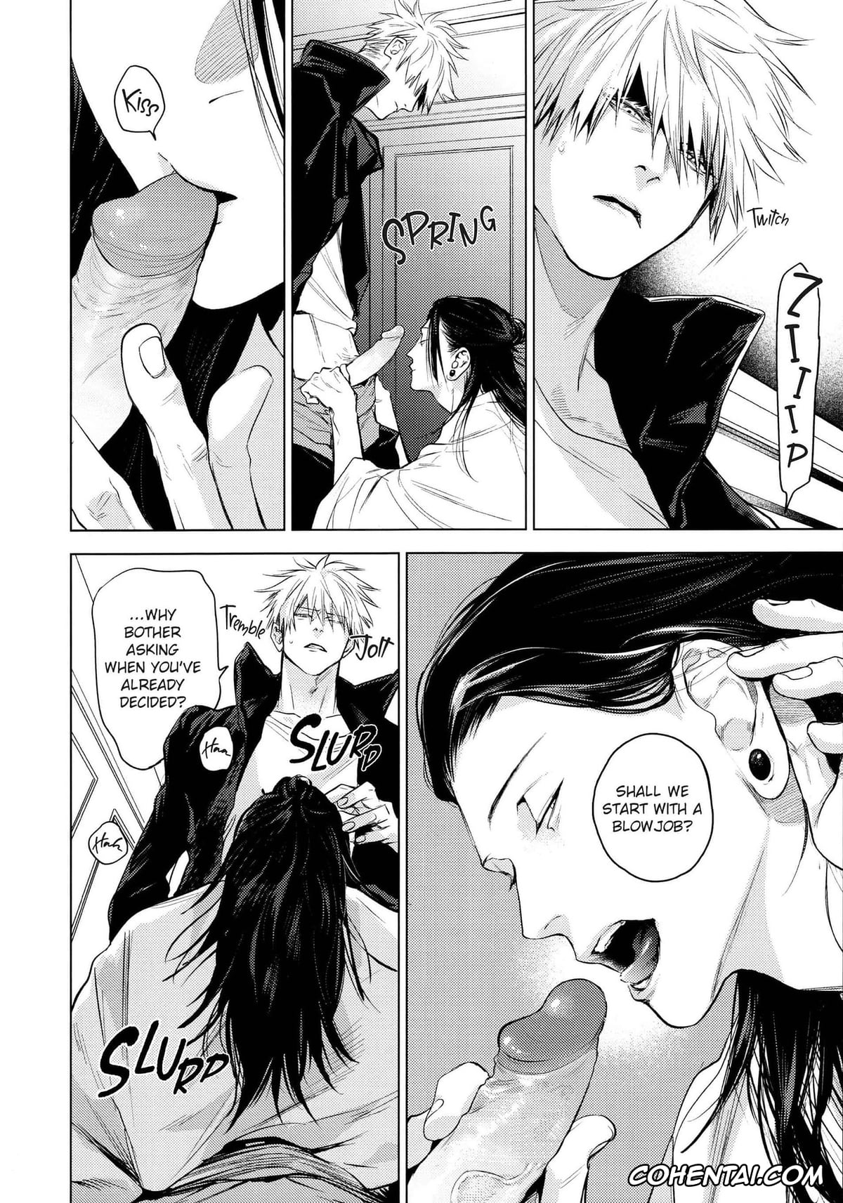 Jujutsu Kaisen xxx, Satoru Gojo xxx, Suguru Geto xxx, Kura no Ryuukeichi (Jujutsu Kaisen), pagina 40