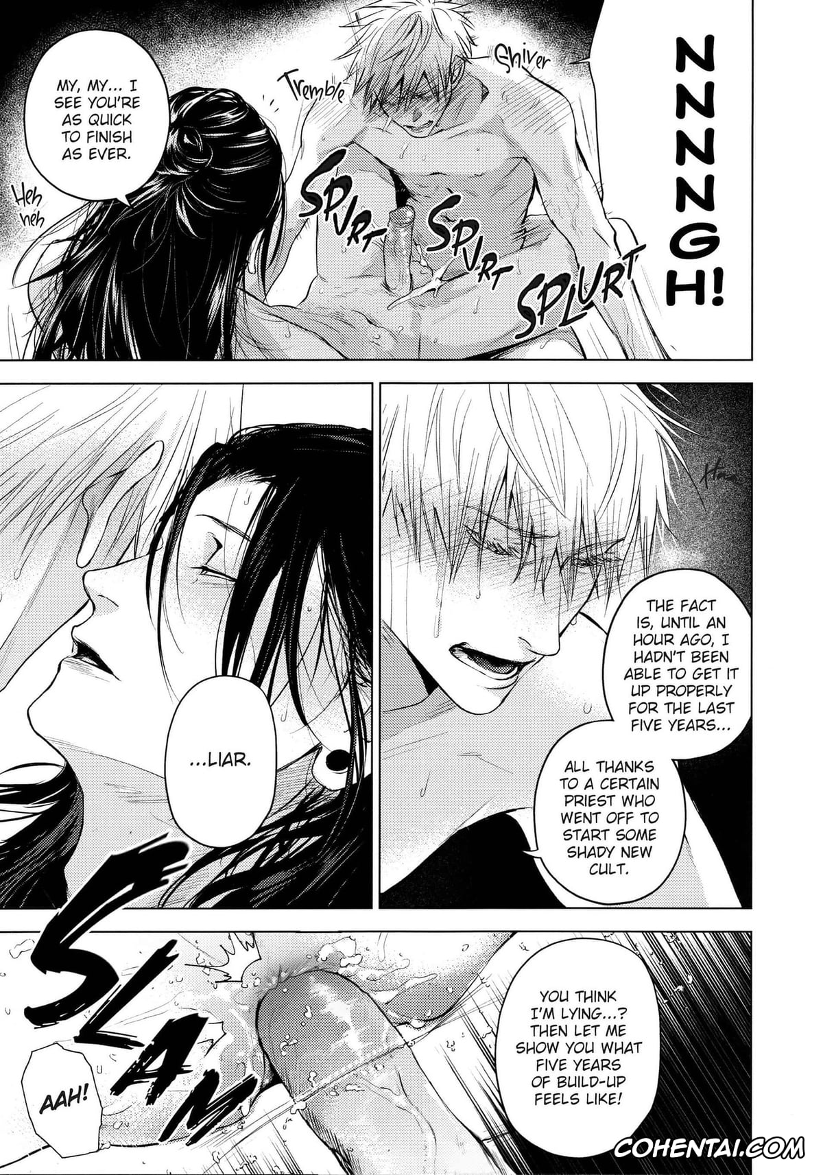 Jujutsu Kaisen porno, Satoru Gojo porno, Suguru Geto porno, Kura no Ryuukeichi (Jujutsu Kaisen), pagina 47