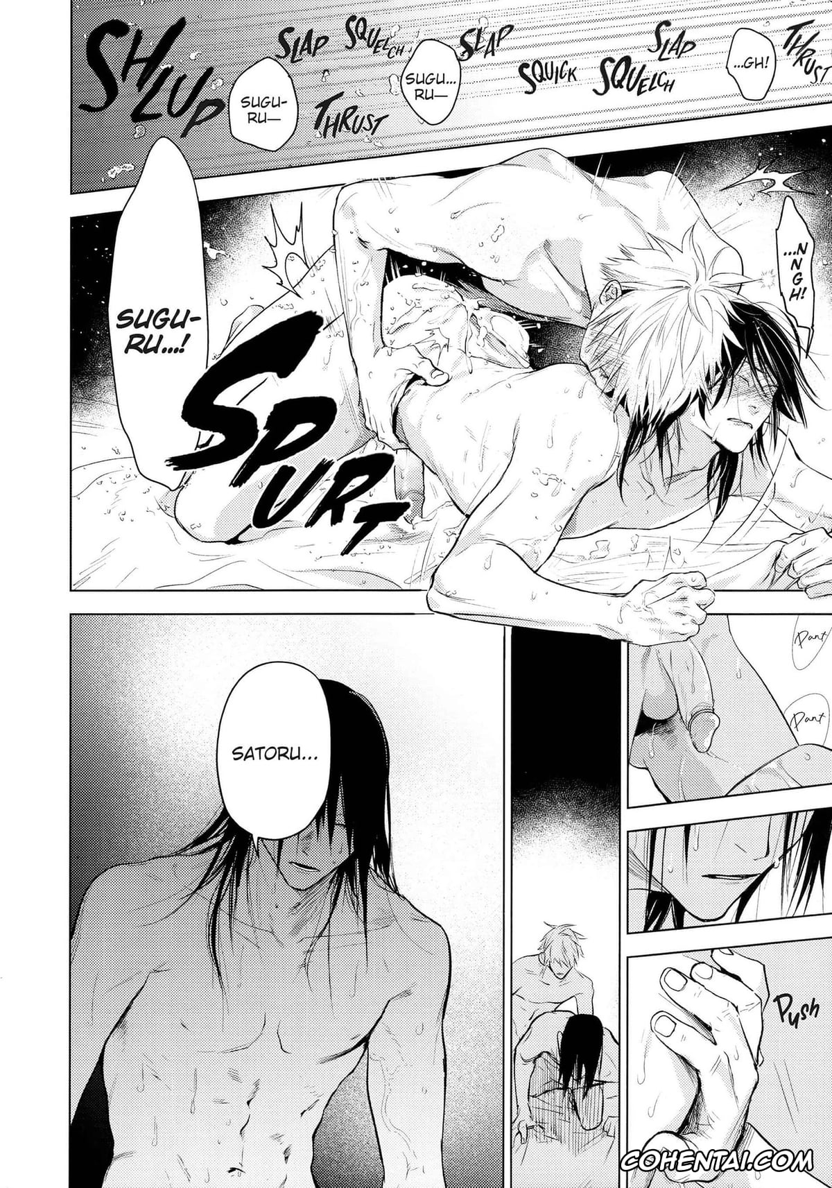 Jujutsu Kaisen hentai, Satoru Gojo hentai, Suguru Geto hentai, Kura no Ryuukeichi (Jujutsu Kaisen), pagina 48
