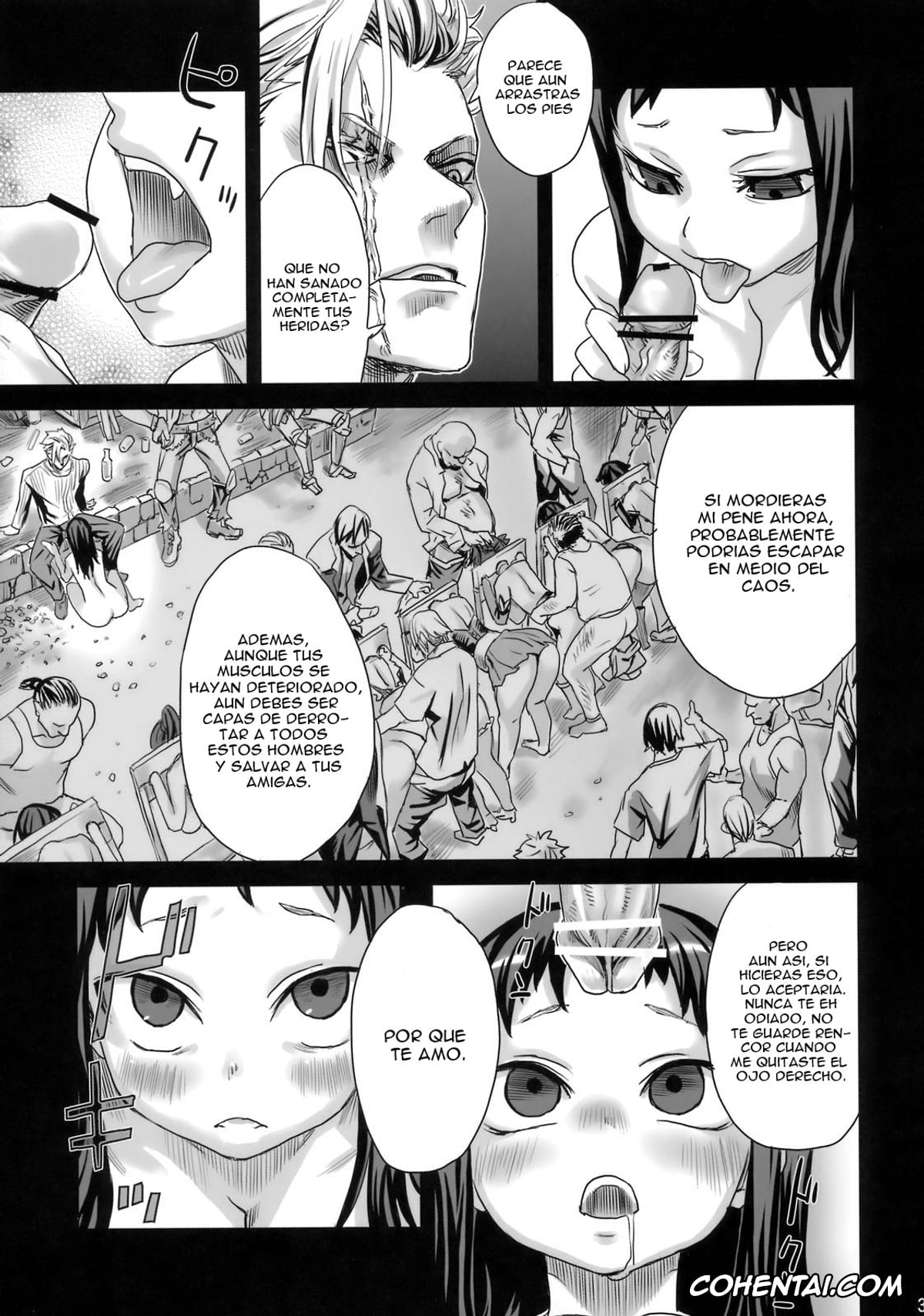 Fantasy Earth Zero porno, Victim Girls 7 – Jaku Niku Kyoushoku Dog-eat-Bitch (Fantasy Earth Zero), pagina 32