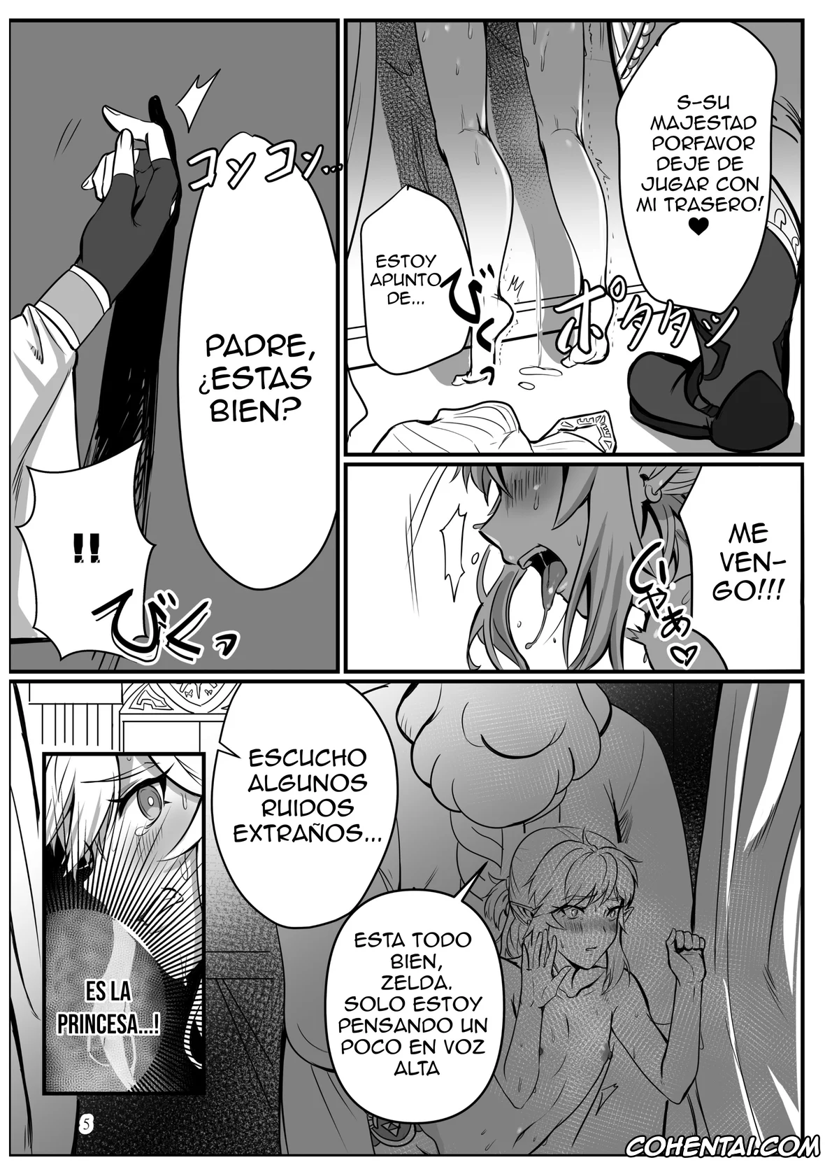 The Legend Of Zelda hentai, Link hentai, Odoriko no Nie Yuusha -Kamen Butoukai Hen- (The Legend of Zelda), pagina 3