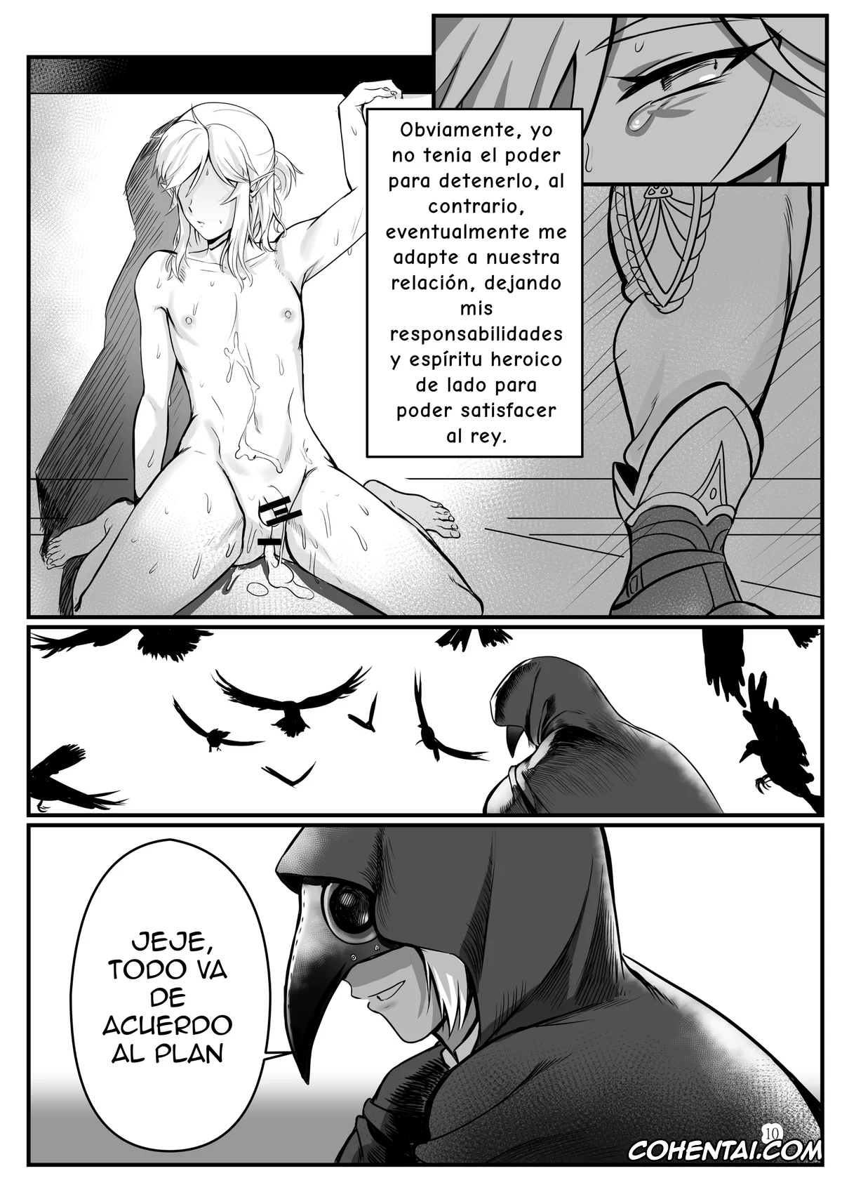 The Legend Of Zelda porno, Link porno, Odoriko no Nie Yuusha -Kamen Butoukai Hen- (The Legend of Zelda), pagina 8