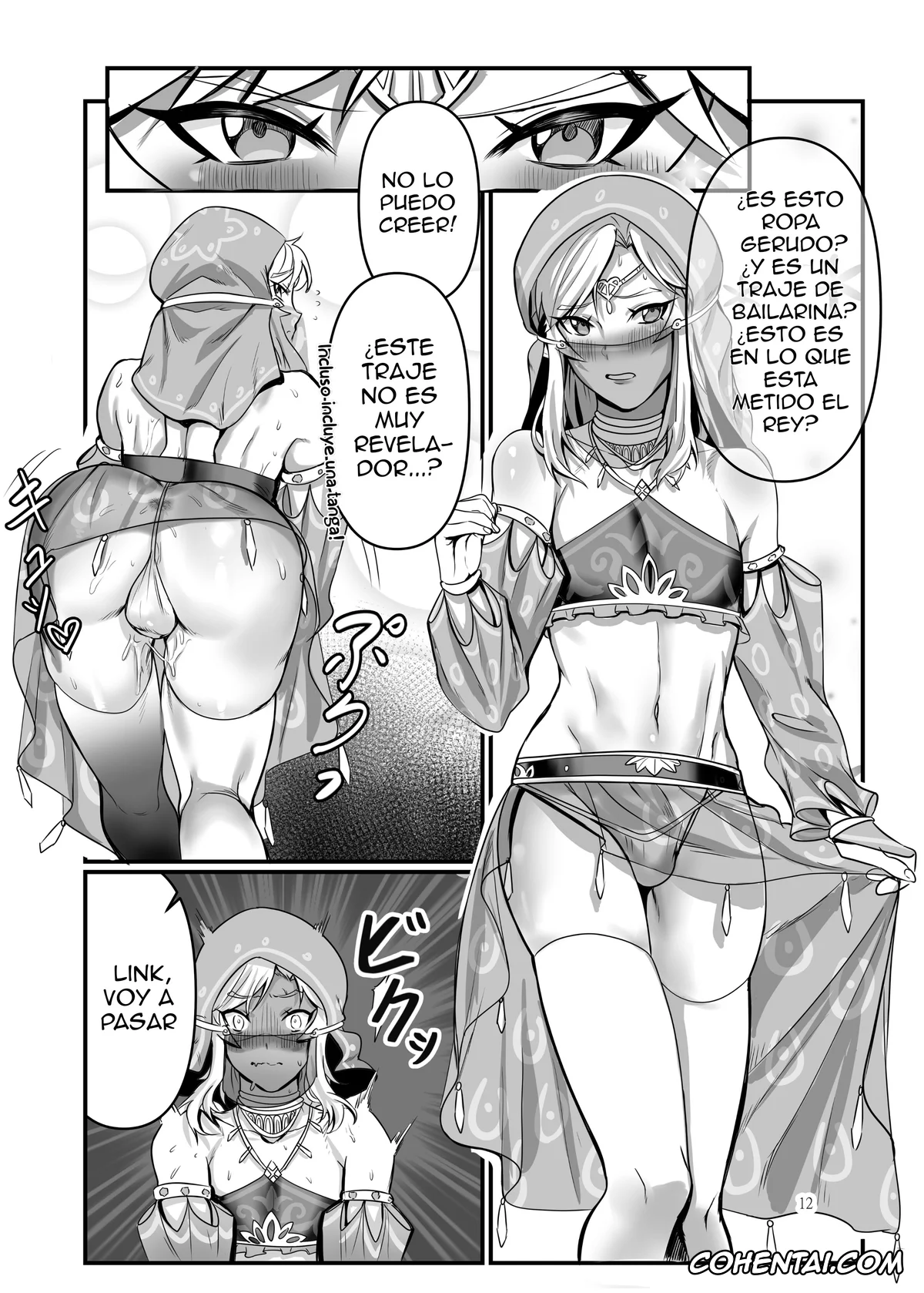 The Legend Of Zelda xxx, Link xxx, Odoriko no Nie Yuusha -Kamen Butoukai Hen- (The Legend of Zelda), pagina 10